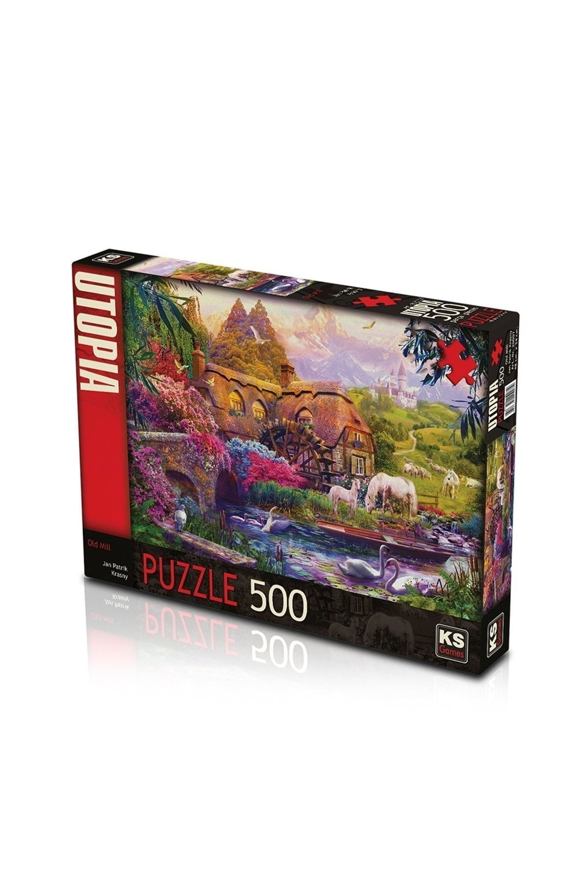 Genel Markalar Ks Games Old Mill Puzzle Yapboz 500 Parça