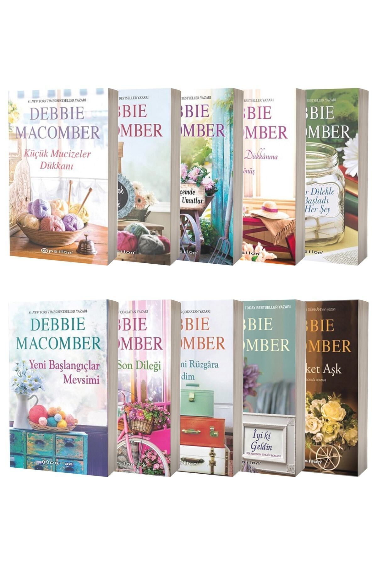 Epsilon Yayınevi Debbie Macomber Çiçek Sokağı Serisi 10 Kitap Set