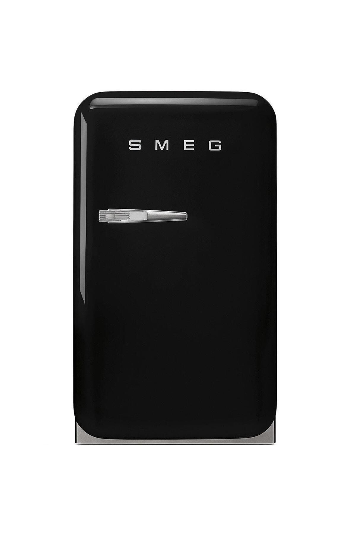 Smeg 50's Style Retro Siyah Mini Buzdolabı Fab5rbl5