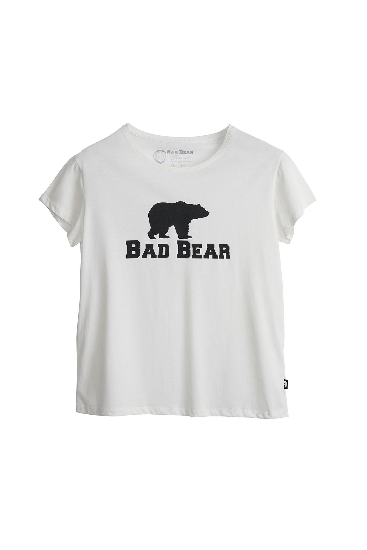 Bad Bear Logo Tee Kadın Tshirt - Bisiklet