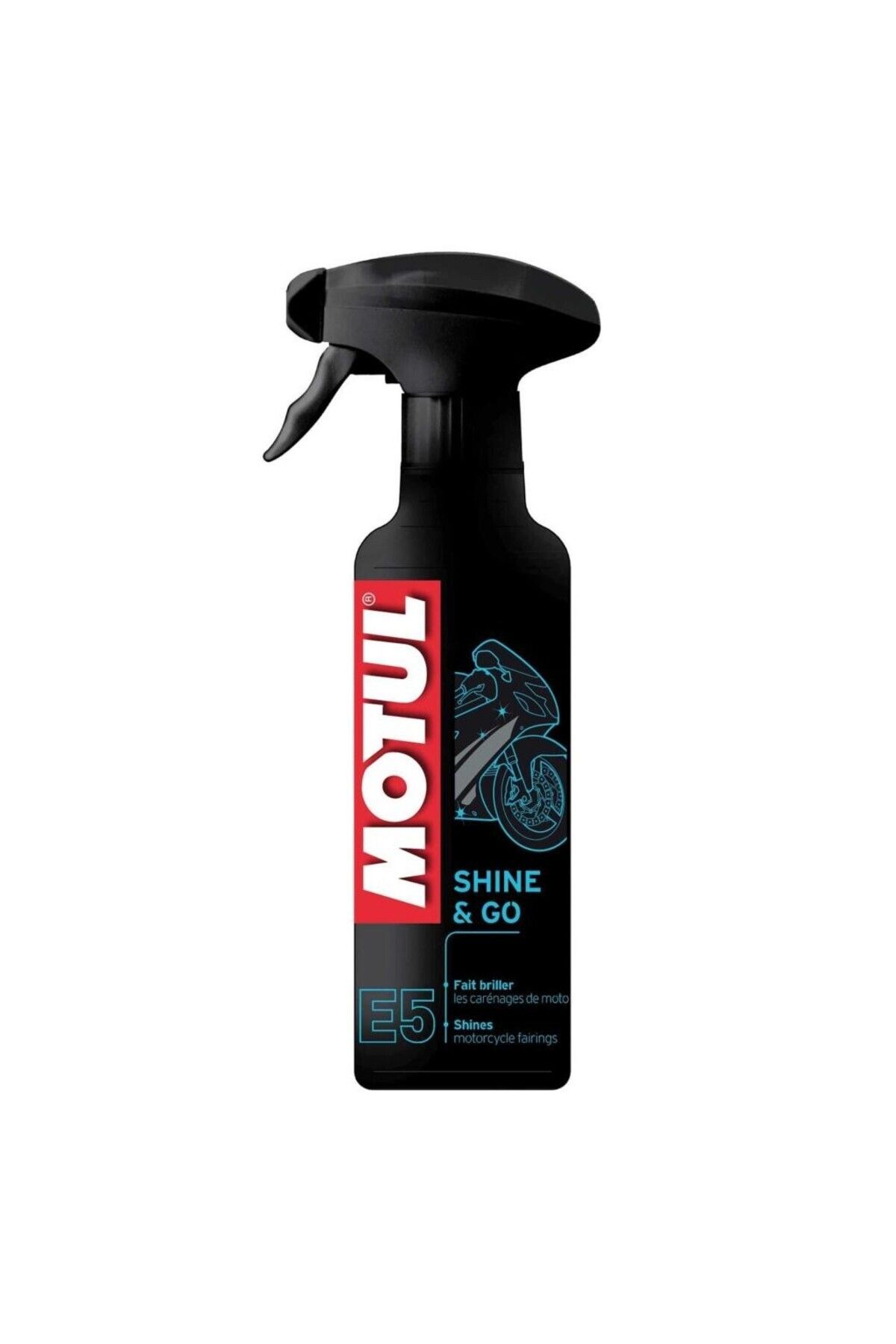 Motul E5 Motosiklet Plastik Grenaj & Kaporta Parlatma Ve Bakım Spreyi 400ml