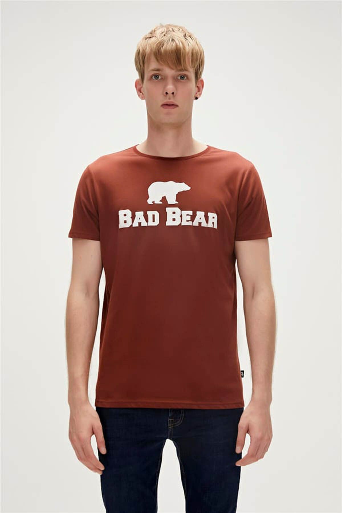 Bad Bear Tee Erkek Taba Tişört - 19.01.07.002