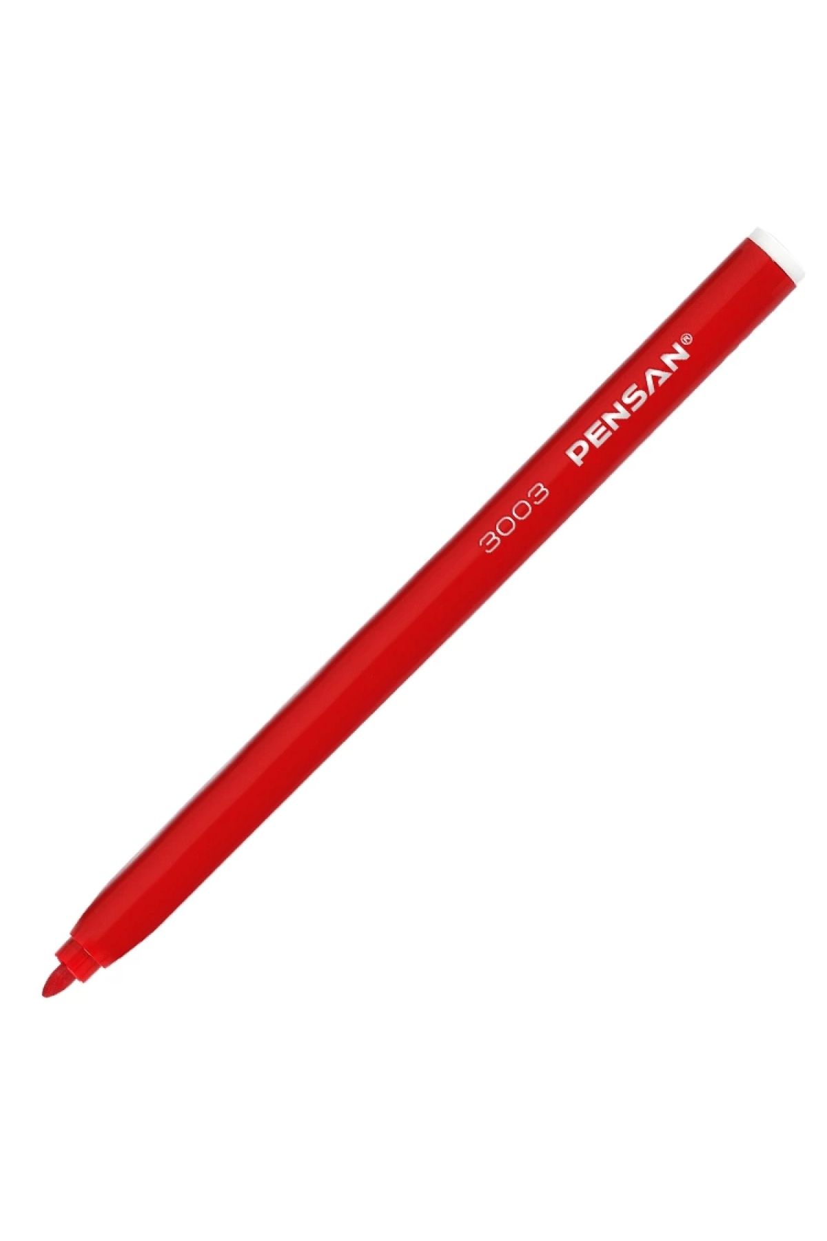 Pensan 3003 Ofis Tipi Keçeli Kalem Kırmızı