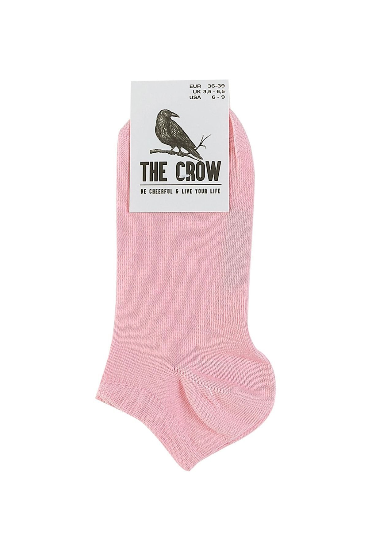 The Crow Pembe Unisex Çorap Tirinity