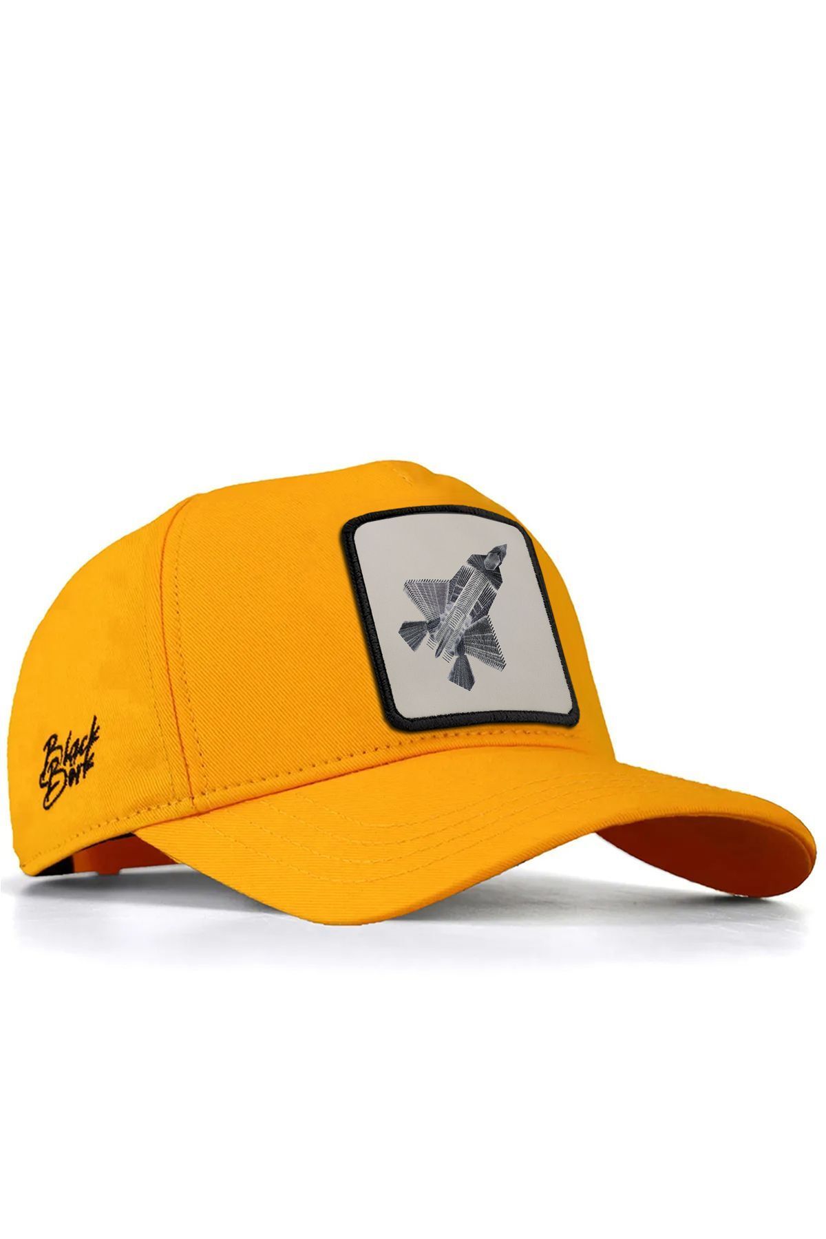 BlackBörk V1 Baseball Kazanan - 2 Kaan Lisanlı Sarı Şapka