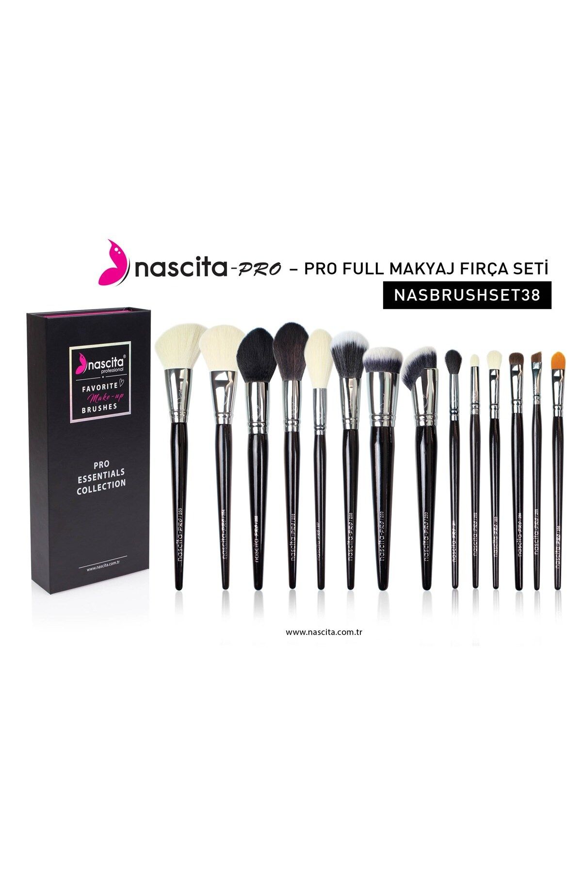 Nascita Pro Essentials Collection Fırça Seti 38