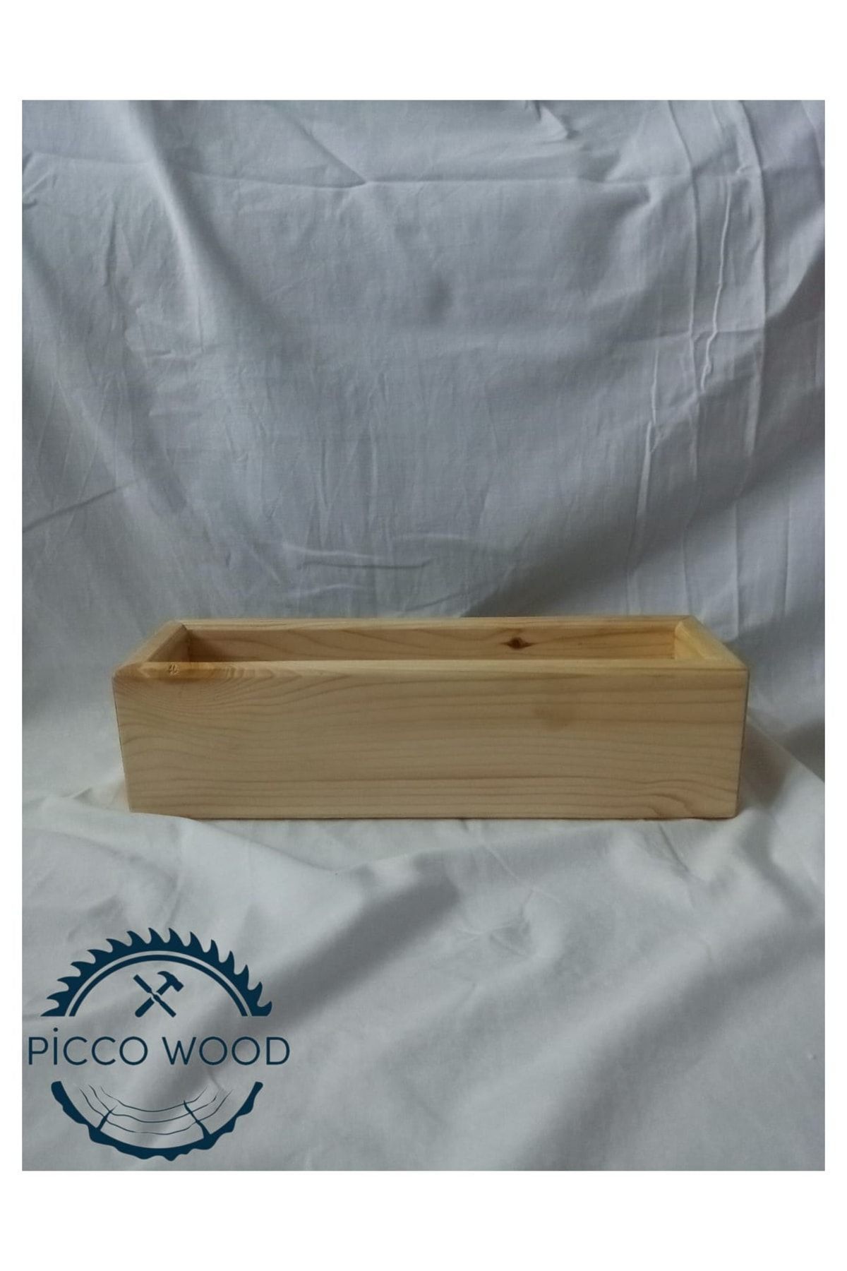 Picco Wood Çok Amaçlı Ahşap Kutu Mutfak Banyo Düzenleyici Organizer