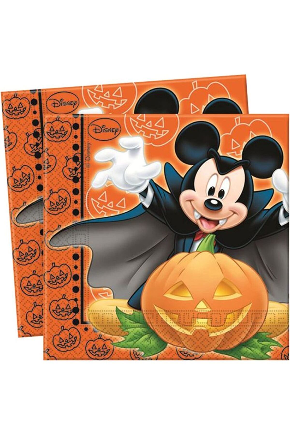 partidolu Mickey And Minnie Mouse Halloween Partisi Temalı Peçete 20 Adet