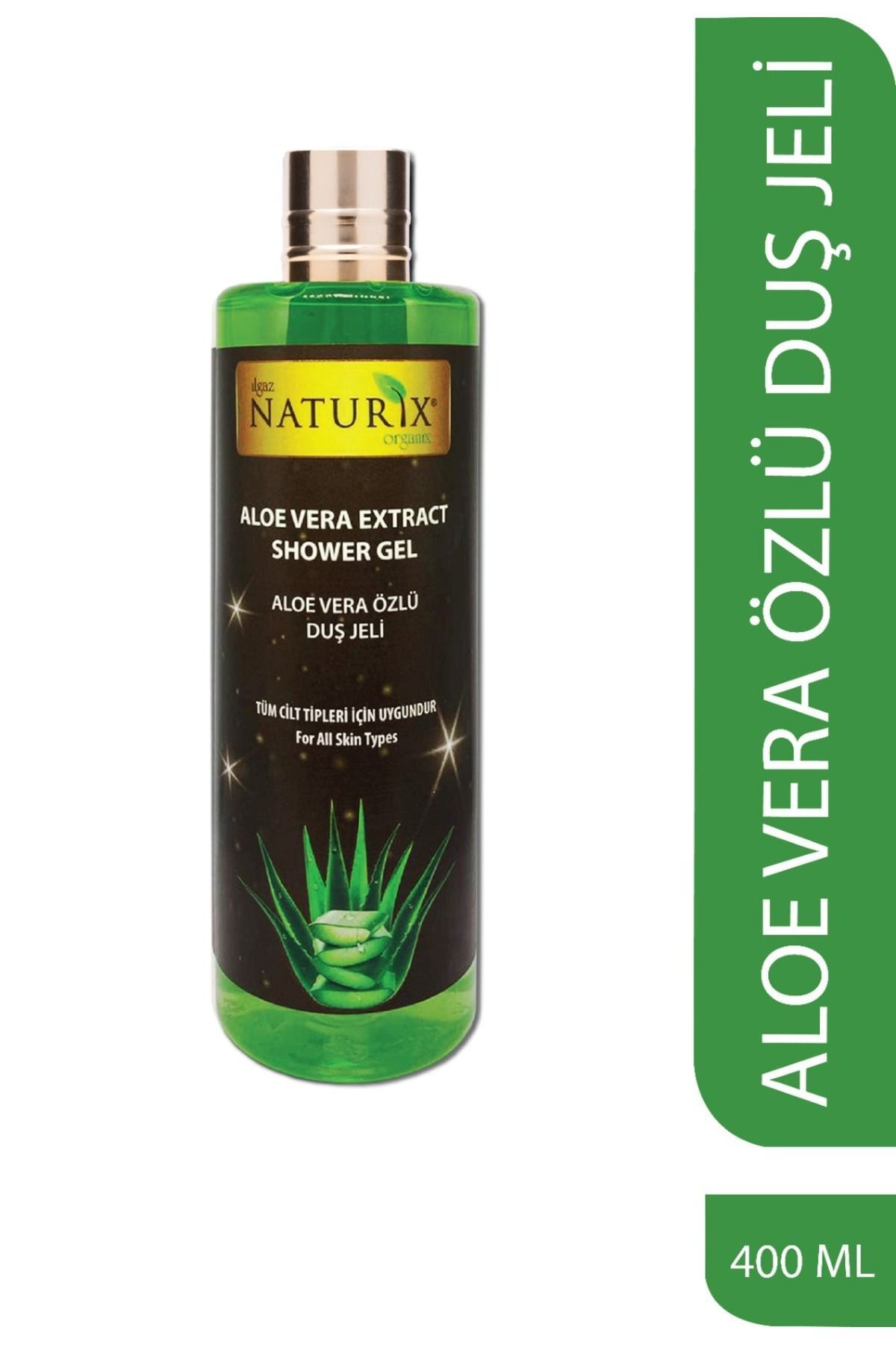 Naturix Aloe Vera Duş Jeli Nemlendirici Duş Jeli Therapy Kalıcı Koku Parfüm Etkili Duş Jeli 400 Ml