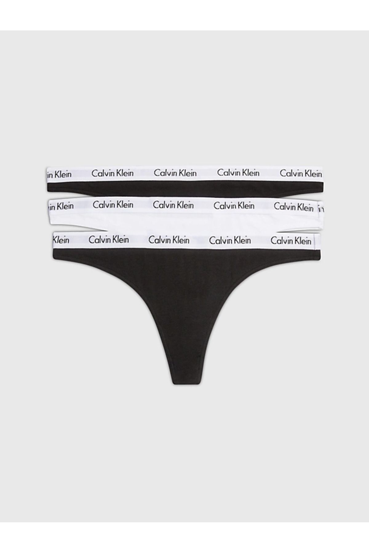 Calvin Klein Kadın Imzalı Bel Bandı Siyah Külot 000qd3587e-wzb
