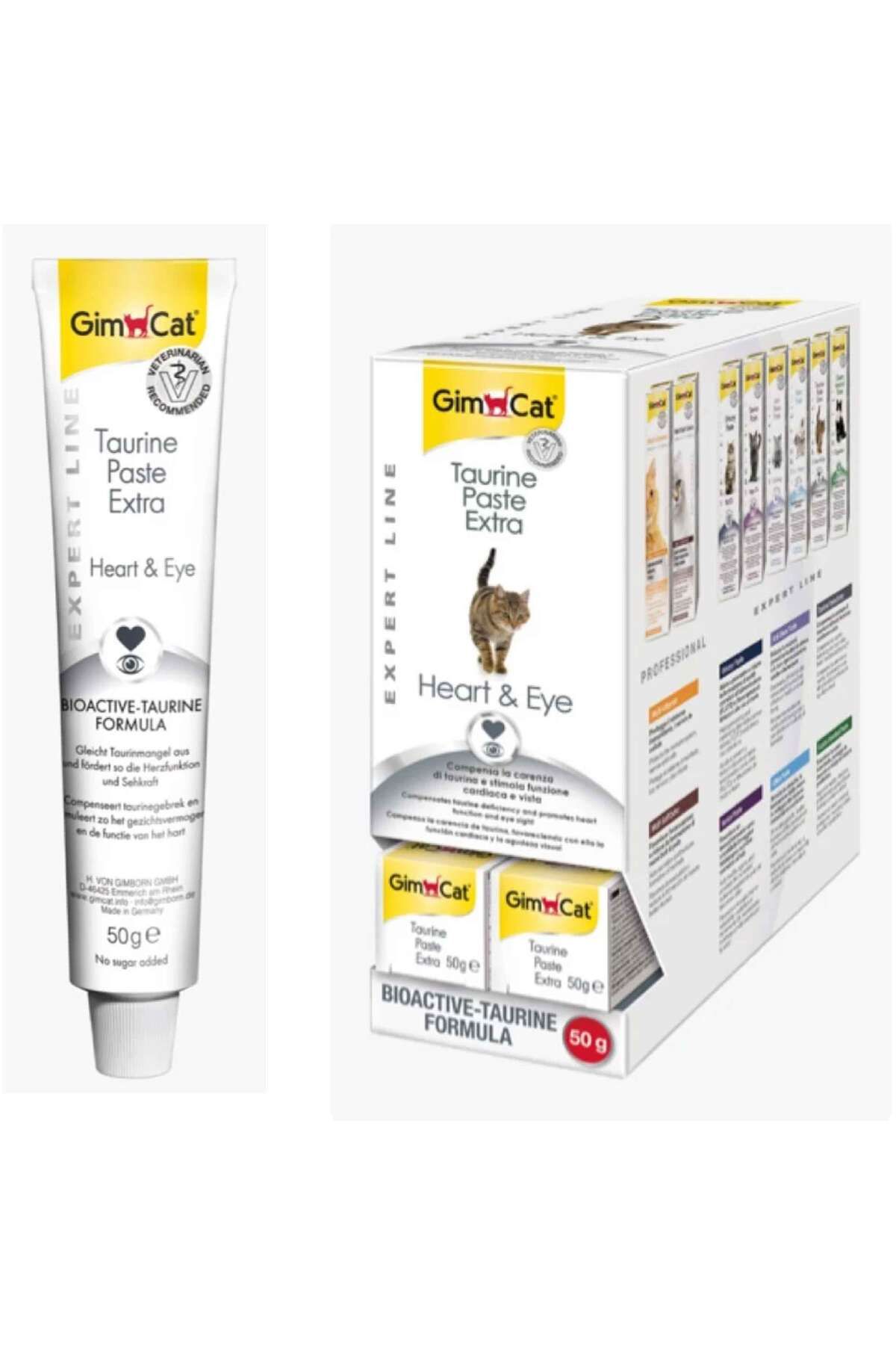 Gimcat Paste Extra Taurin Kedi Malt Macunu 50 gr