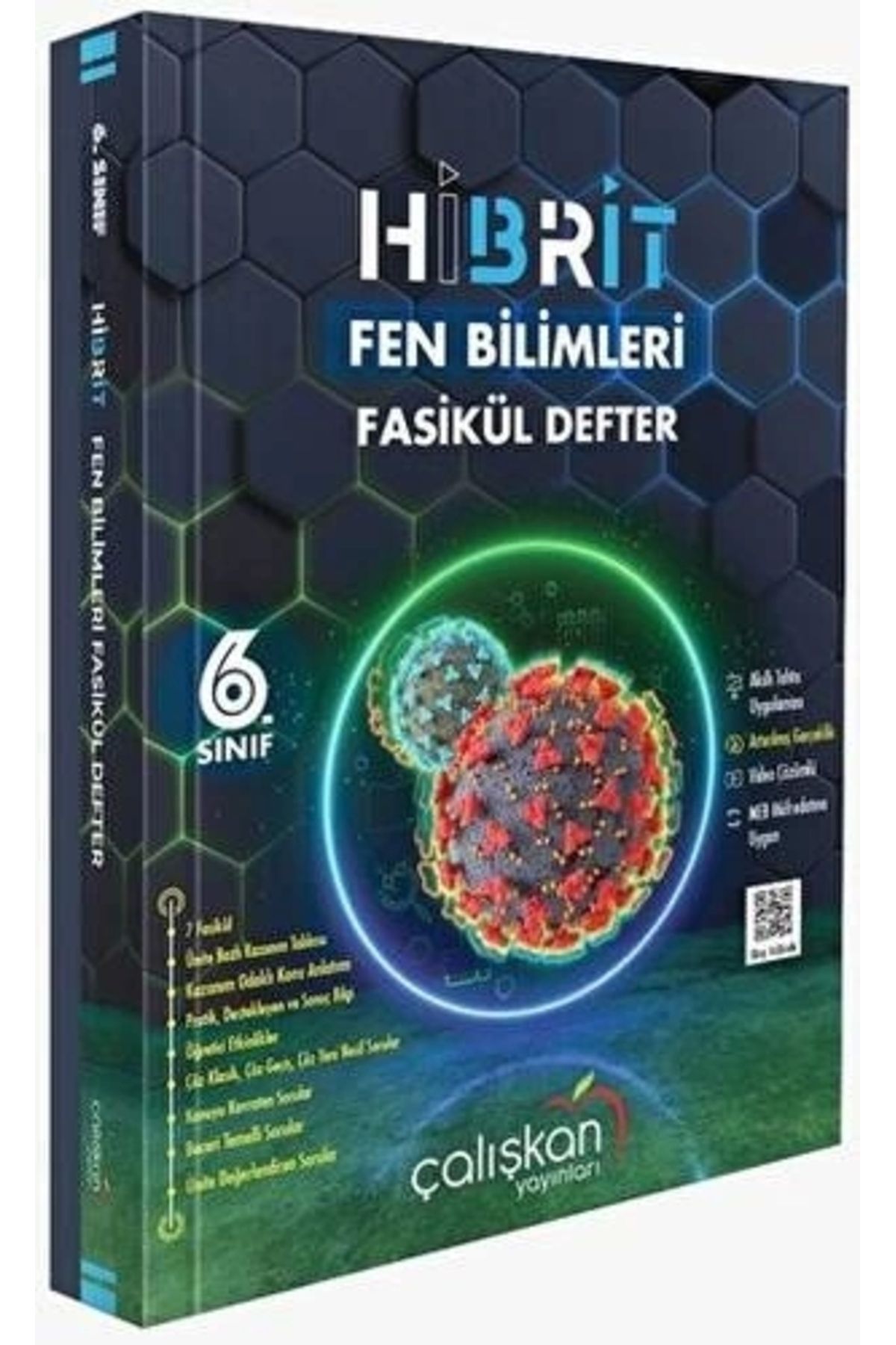 Çalışkan Yayınları 6. Sınıf Fen Bilimleri Hibrit Fasikül Defter