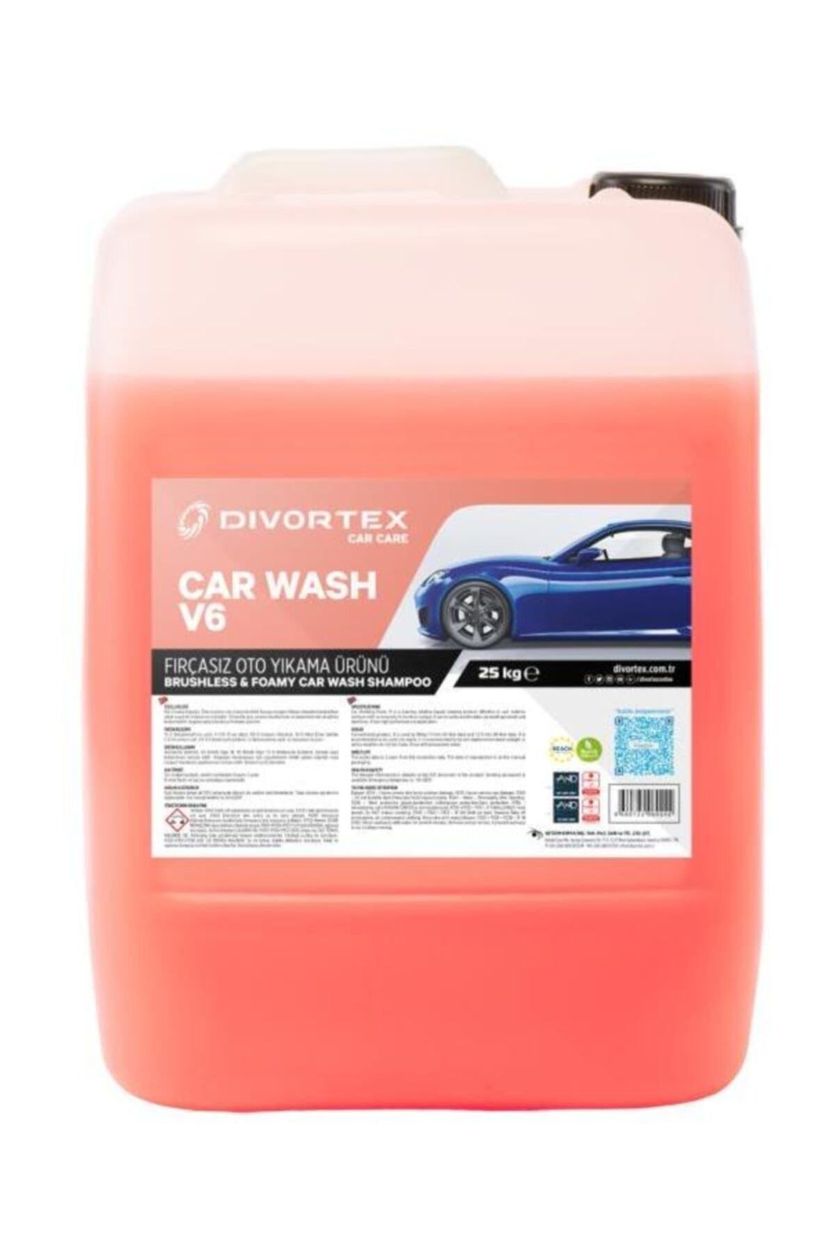 Divortex Car Wash V6 Fırçasız Oto Yıkama Köpüğü 25 Kg.