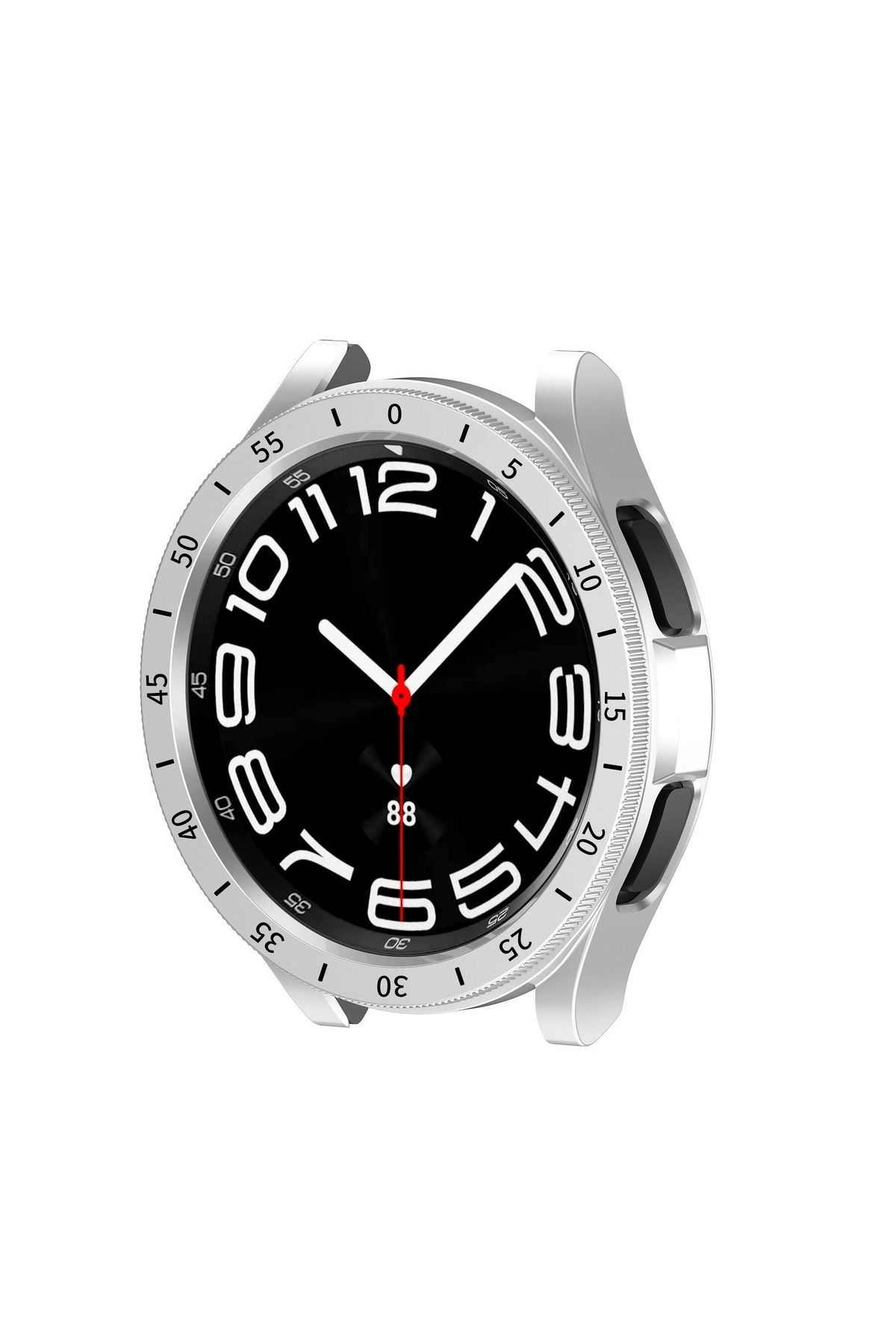Lopard Samsung Galaxy Watch 6 Classic 43mm Sert PC Kasa ve Ekran Koruyucu Lopard Sport Watch Gard 29