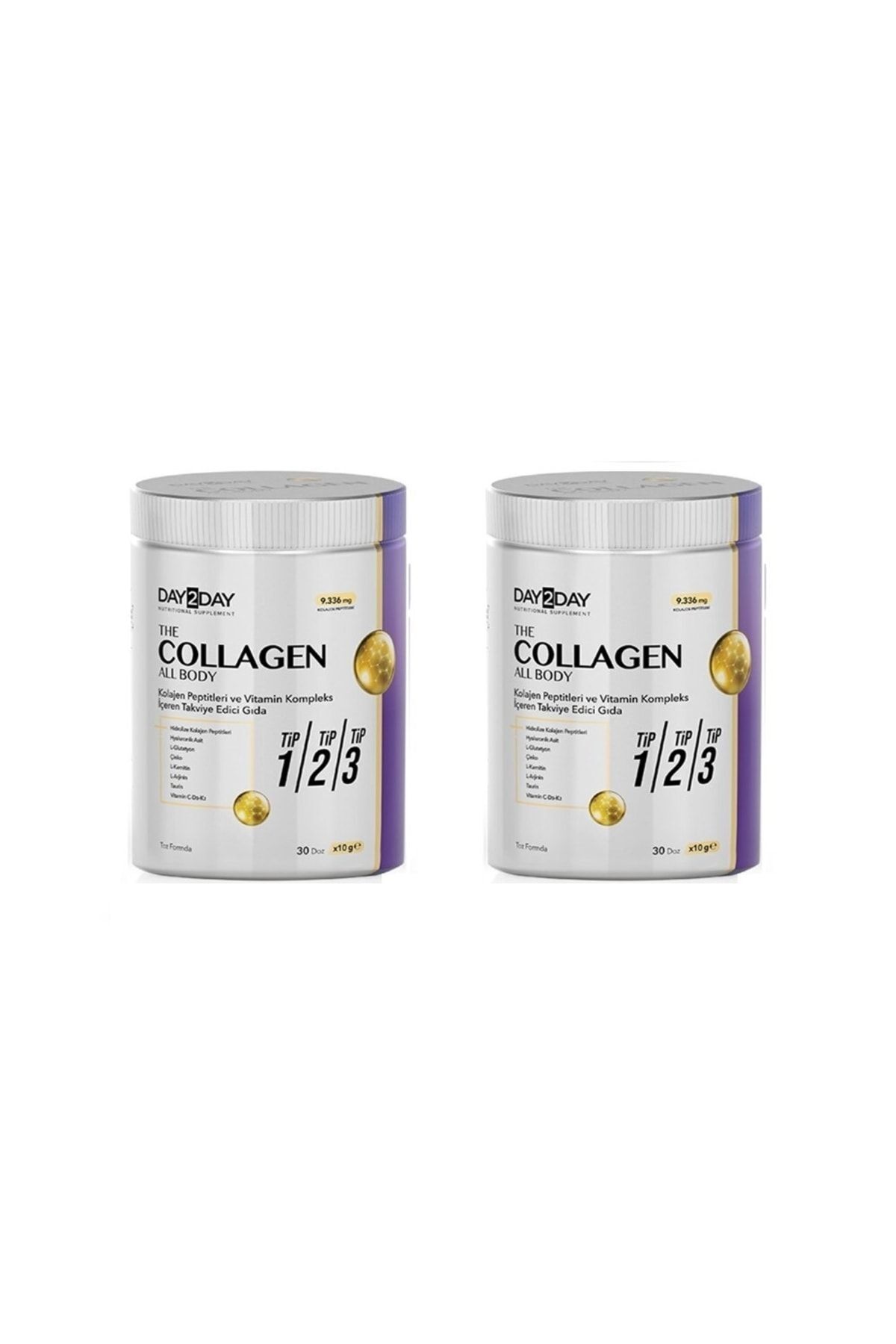 DAY2DAY The Collagen All Body Takviye Edici Gıda 300 Gr 1 Alana 1 Bedava