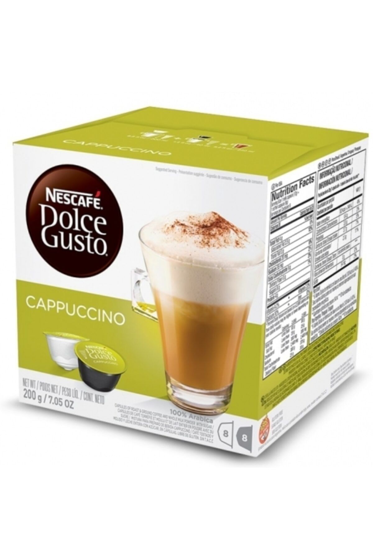 Nescafe Dolce Gusto Coffee Cappuccino 16 Kapsül