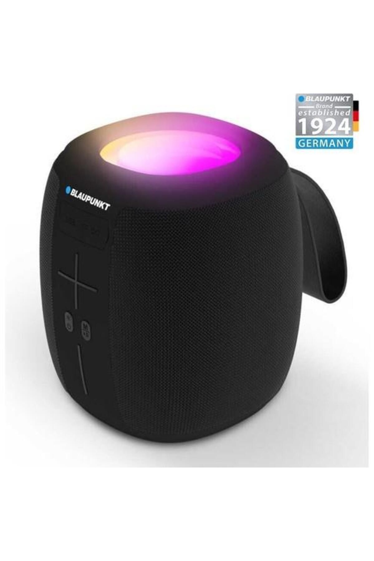Blaupunkt Ls160 Taşınabilir Su Geçirmez Mikrofonlu Usb-aux Girişli 10 Watt Bluetooth Hoparlör Siyah