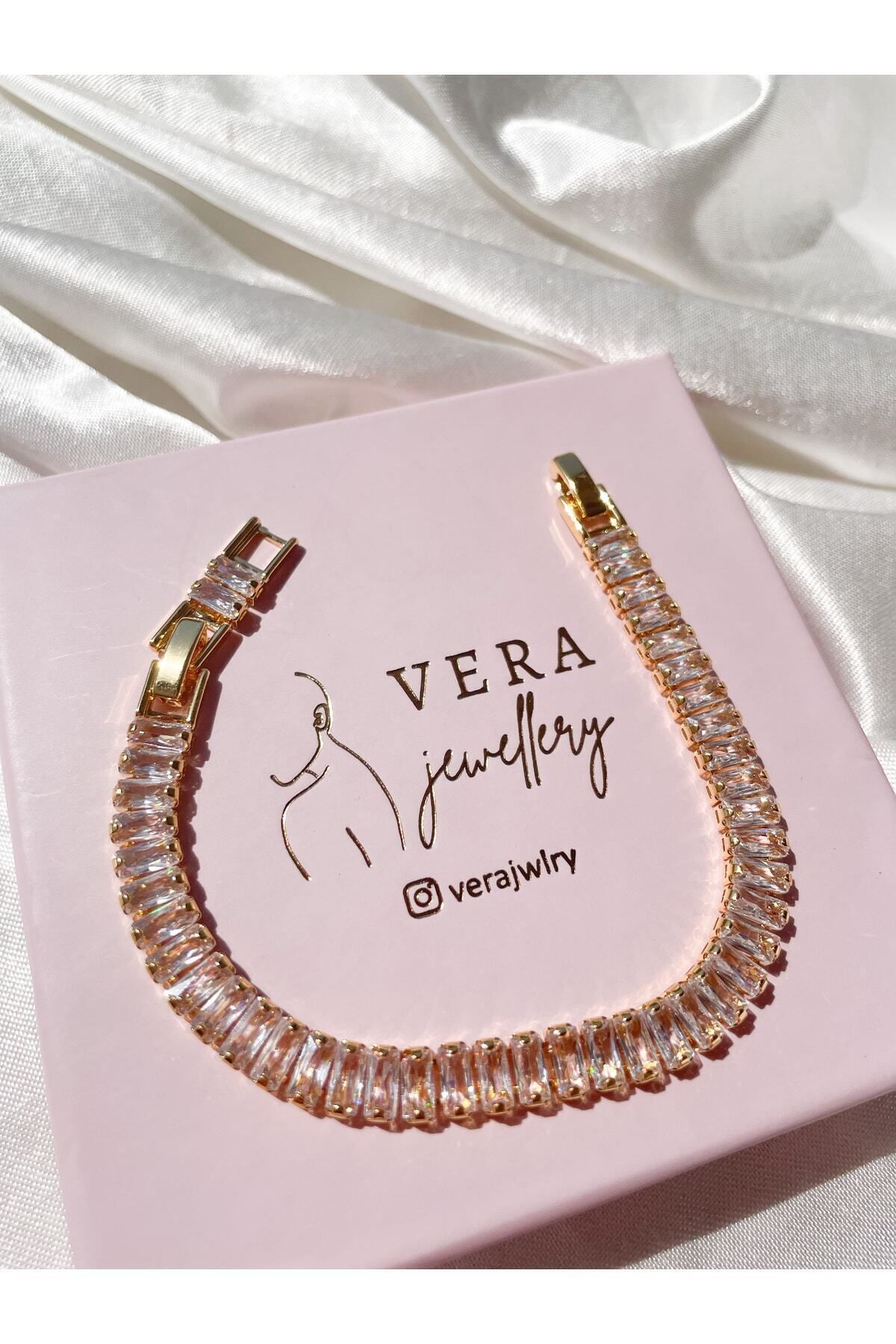 Snartun Vera Jewellery Çelik Kadın Gold Su Yolu Bileklik