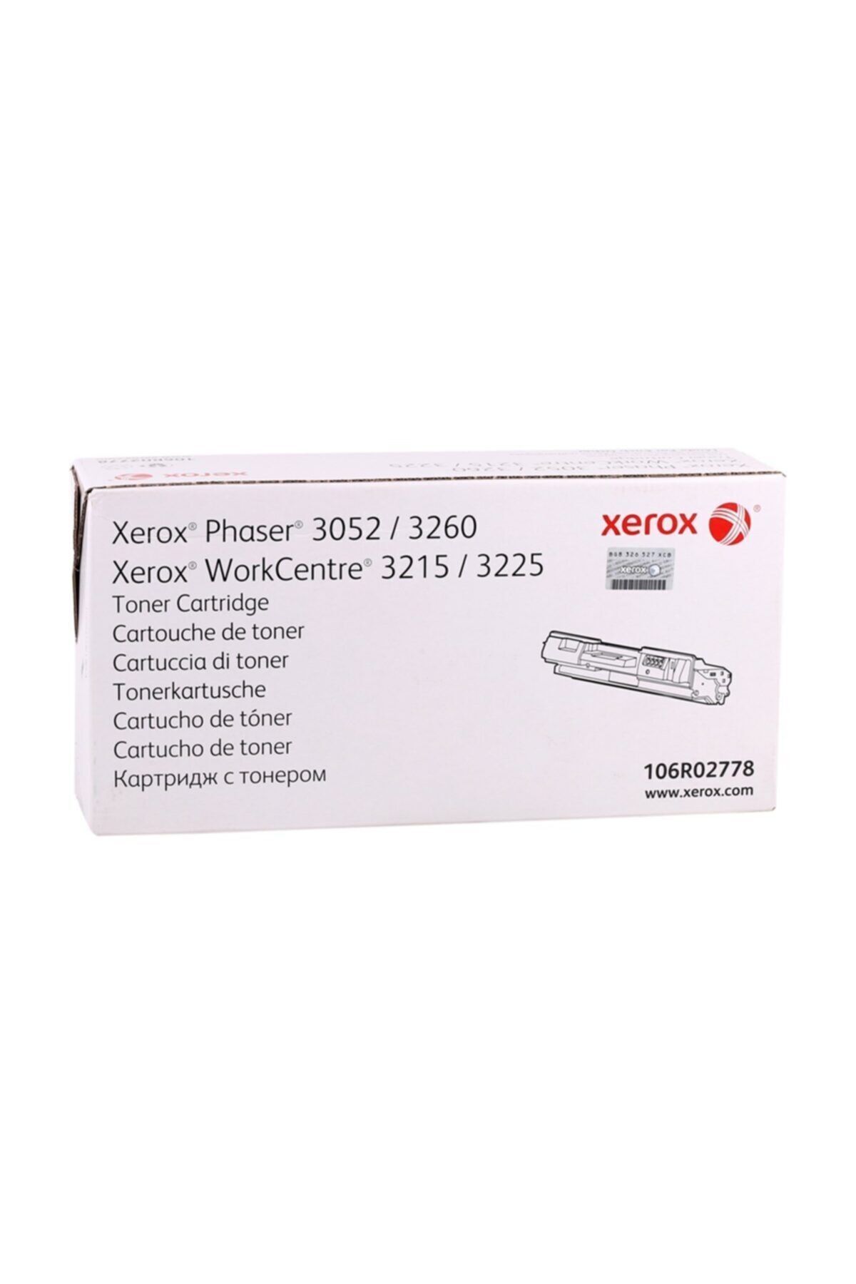 Xerox Phaser 3052-3260 Wc 3215-3225 Orjinal Toner (106r02778) (3k)