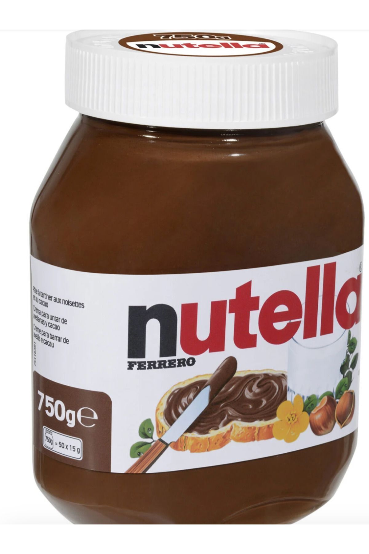 Nutella FERRERO NUTELLA 750 gr. ALMANYA MENŞEİLİ