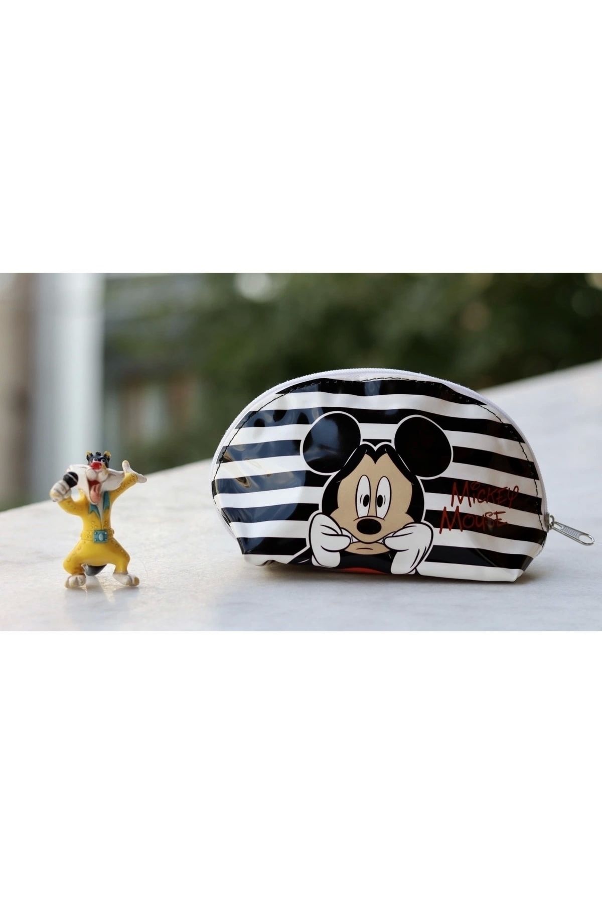 Şah-Mat Mickey Mouse Siyah Beyaz Makyaj ve Süs Çantası Şahmat-2020