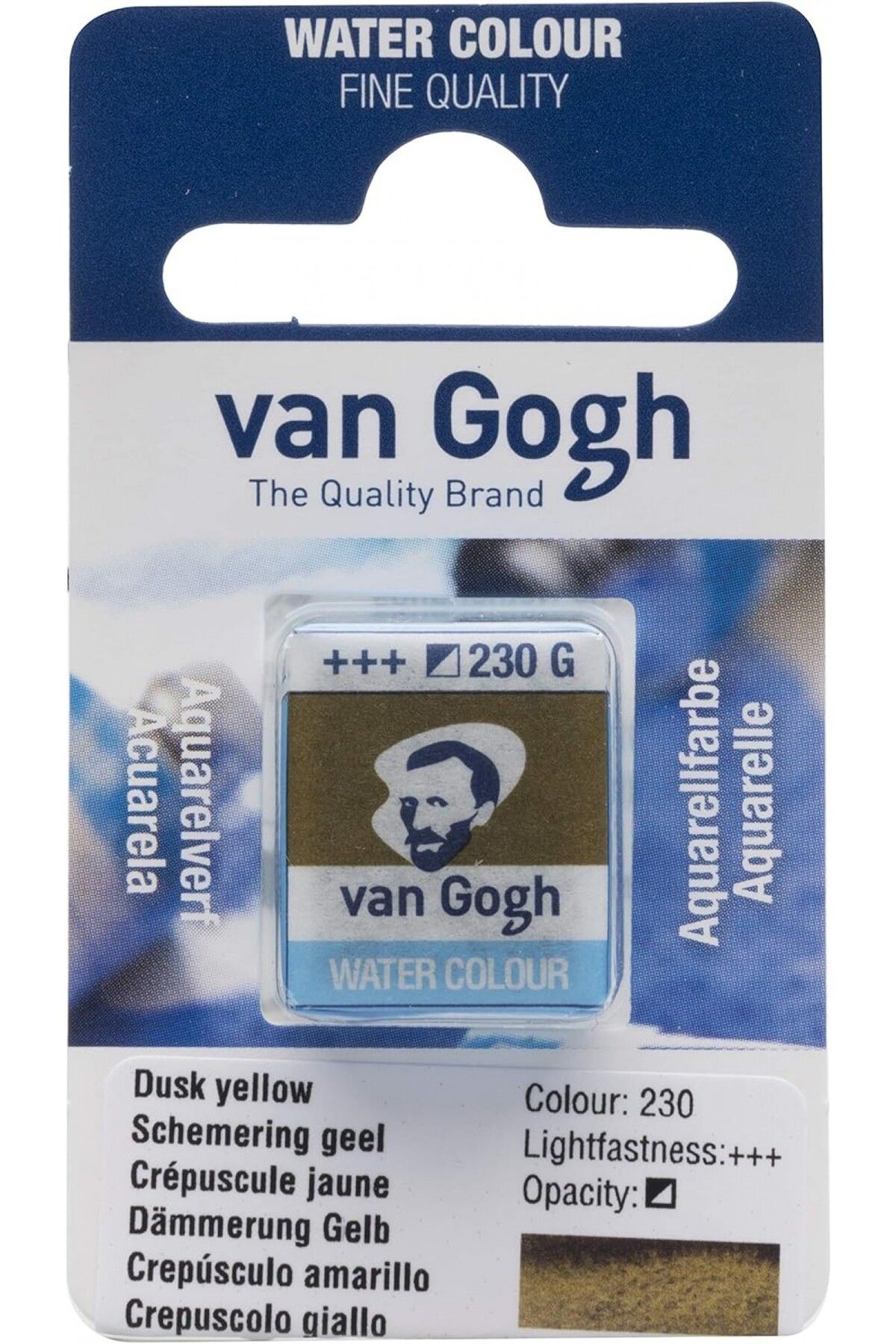 Talens Van Gogh Suluboya Tablet Dusk Yellow