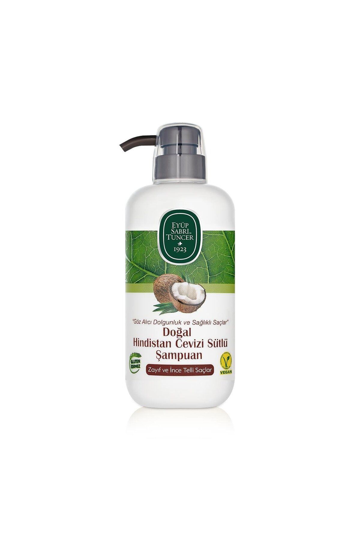 Eyüp Sabri Tuncer Doğal Hindistan Cevizi Sütlü Şampuan 600 ml