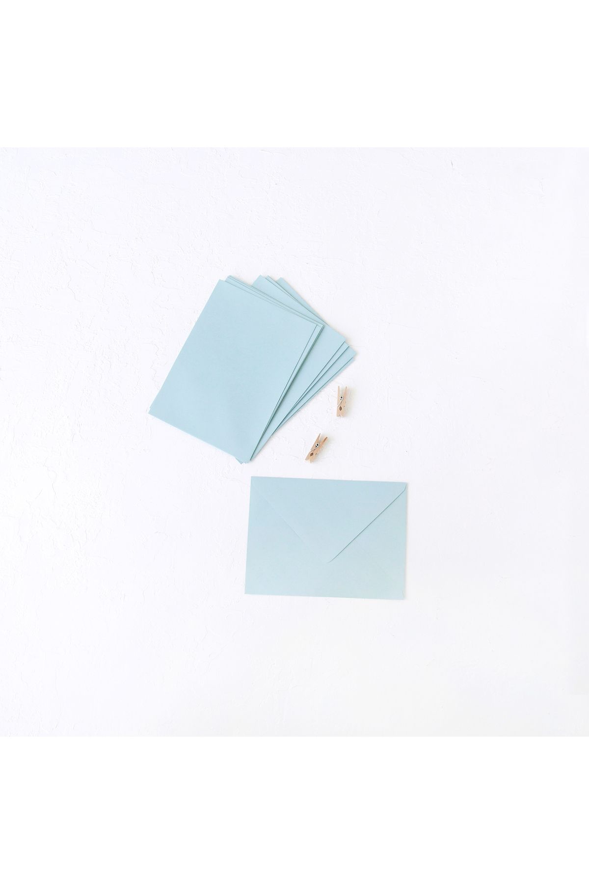 Bimotif Açık Mavi Standart Zarf, 13x18 Cm 100 Adet