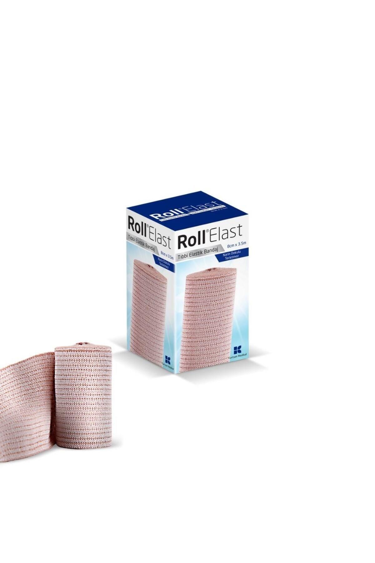 Roll Elastik Bandaj 8 Cm X 3,5 M