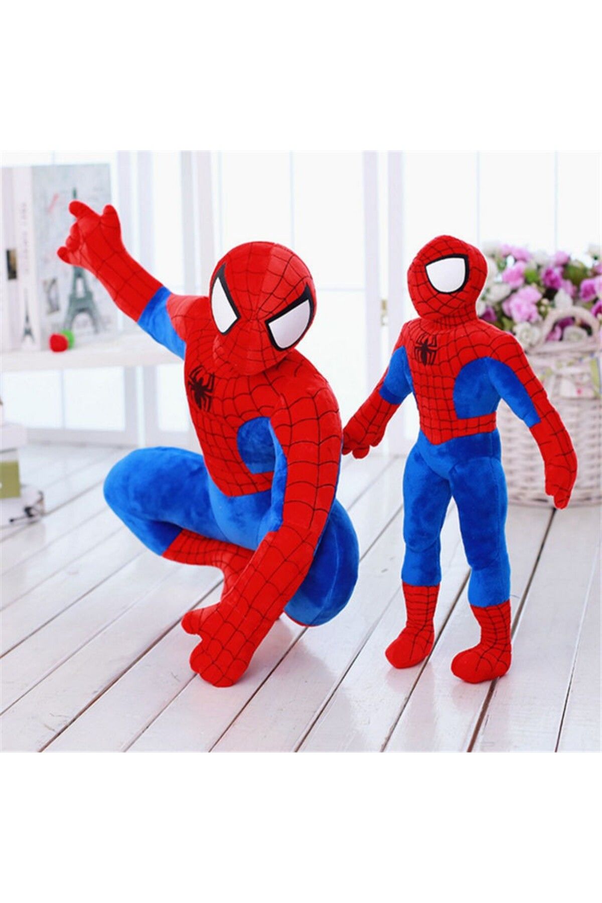 Brother Toys Örümcek Adam Spider Man Peluş Oyuncak Dev Boy 45 Cm. Spiderman Uyku Ve Oyun Arkadaşı