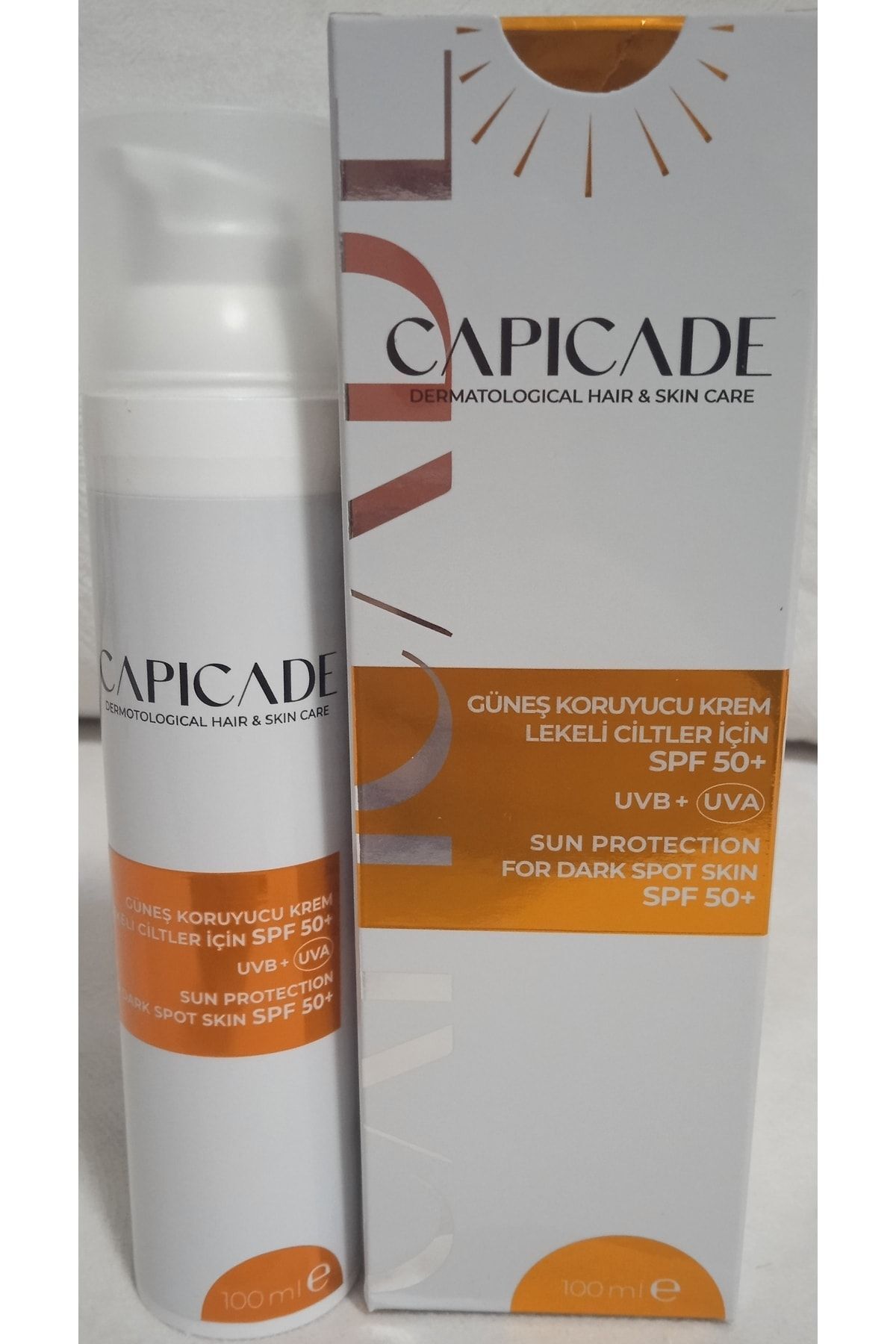 Capicade For Dark Spot Skin Spf 50+ (lekeli Ciltler Için)