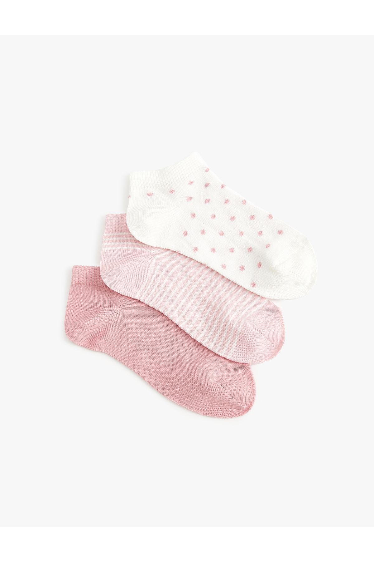 Koton 3’lü Çok Renkli Pamuklu Çorap Seti