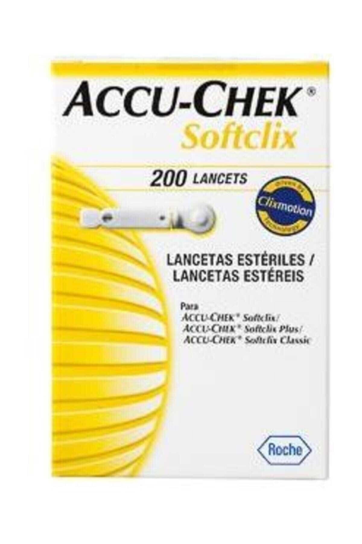 Accu Chek Softclix Lanset 200 Iğne Lancets