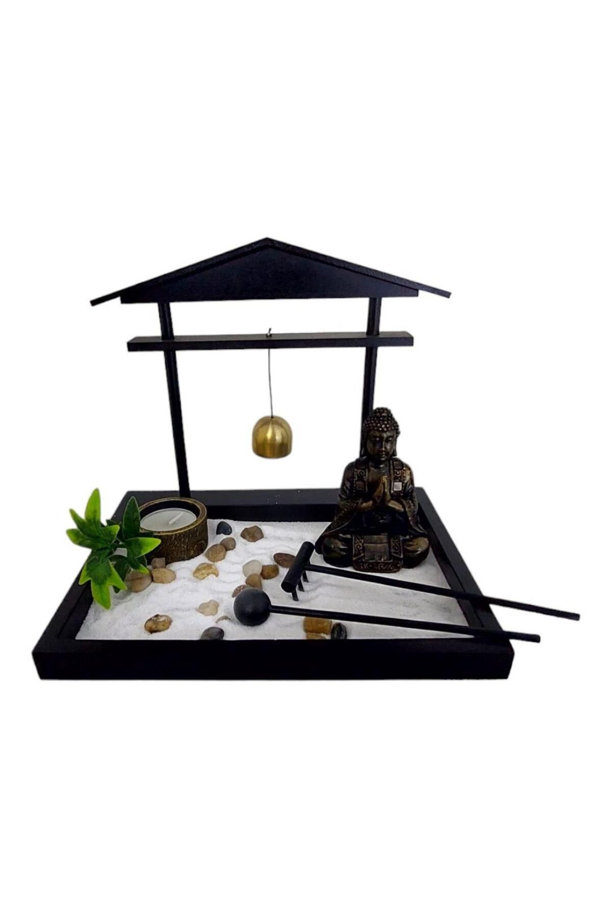 T.Concept Minyatür Buda Heykeli Zen Bahçesi Ev Ofis Dekoru