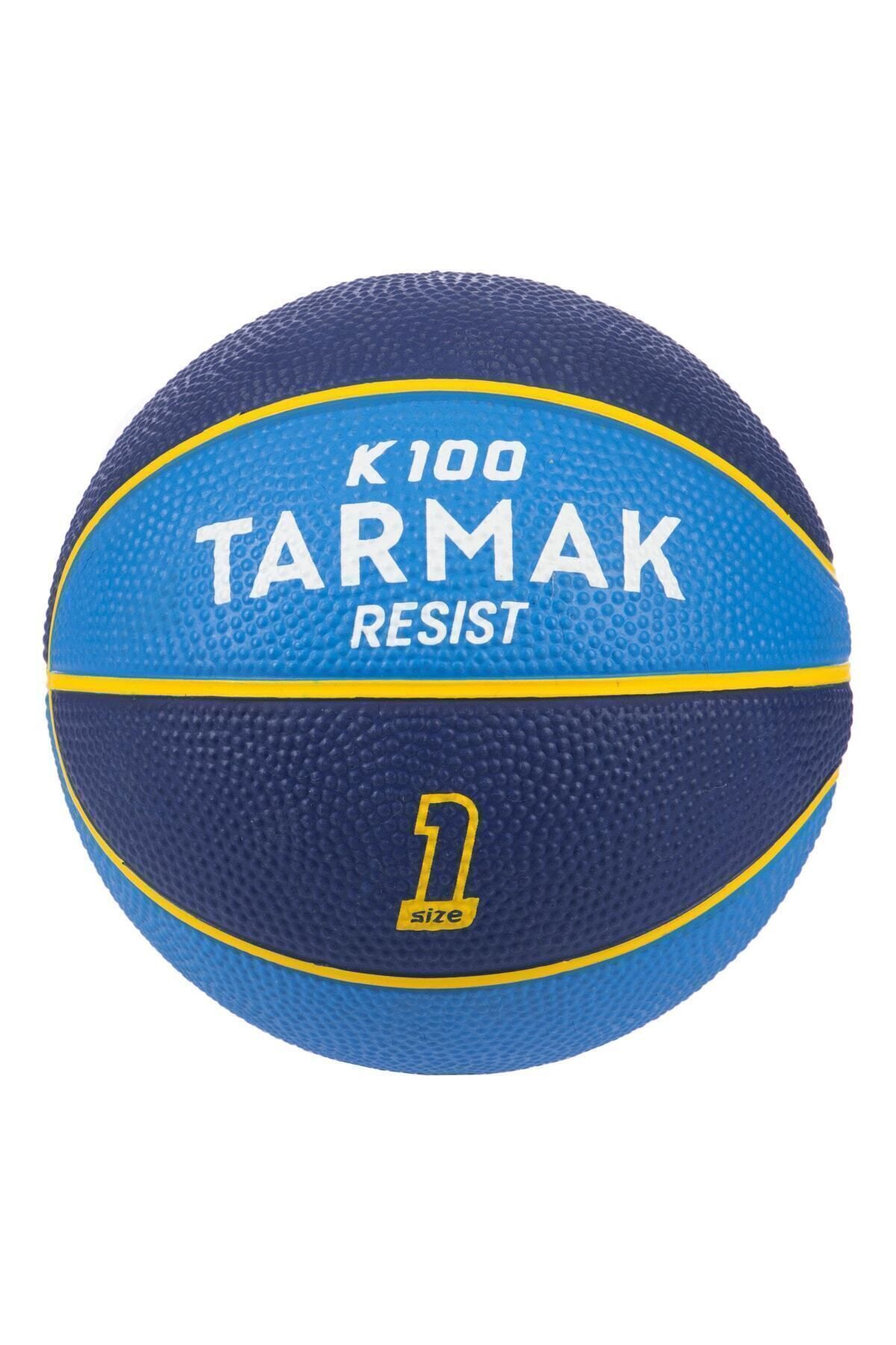Decathlon Tarmak Mini Basketbol Topu - 1 Numara - Sarı / Mor - K100k100mavi