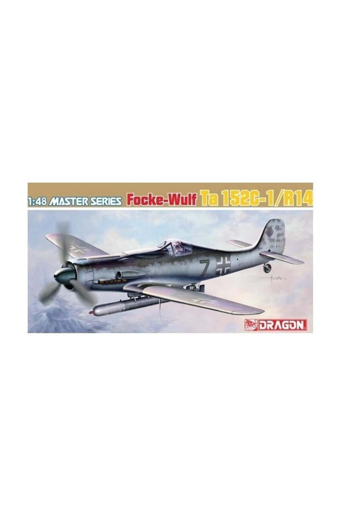 Dragon 5573 1/48 Ölçek Focke-wulf Ta 152c-1/r14 Savaş Uçağı Plastik Model Kiti