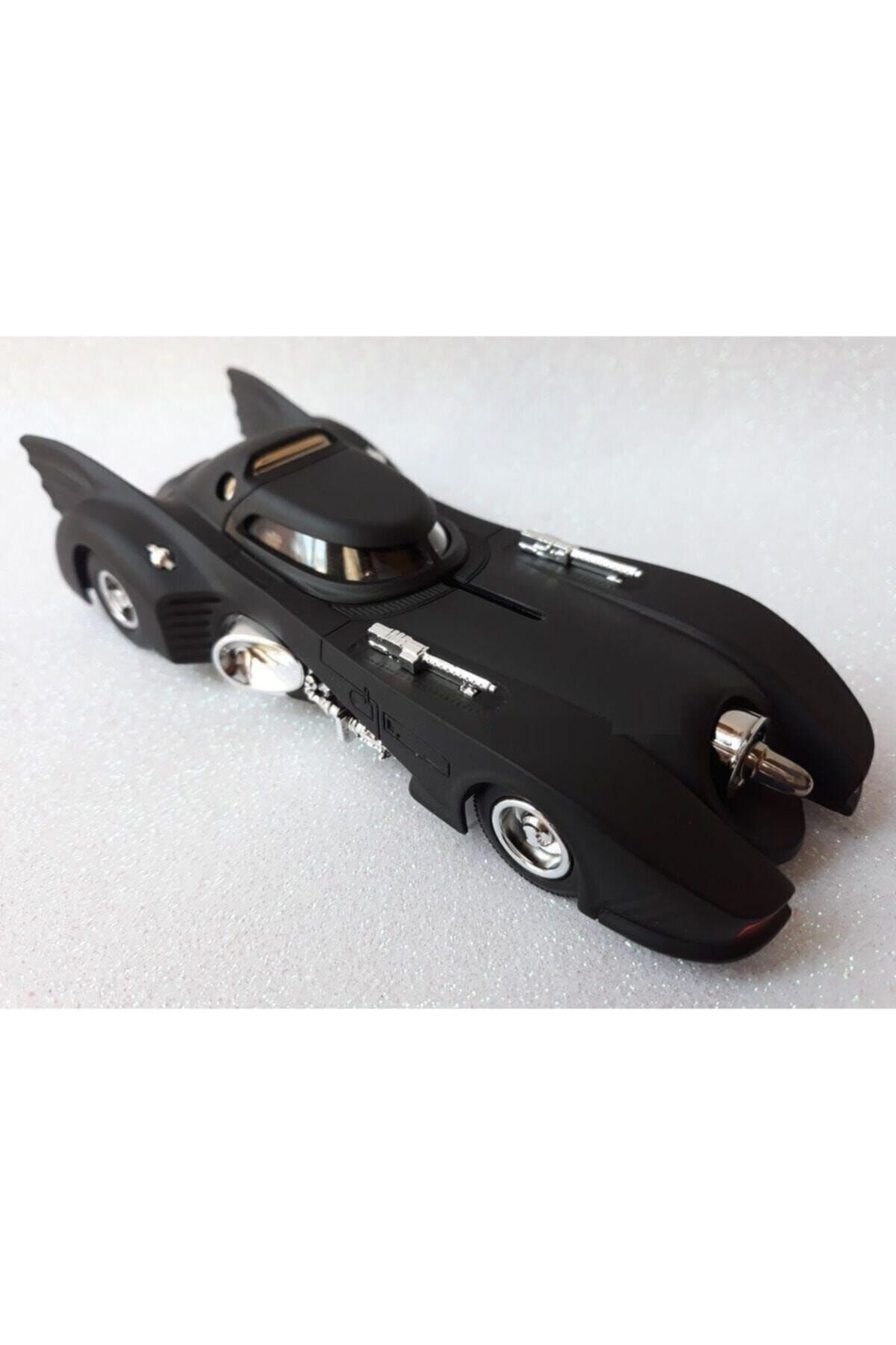 Batman Metal Diecast Araba Batmobil Işıklı Çekbırak Oyuncak 13,5cm