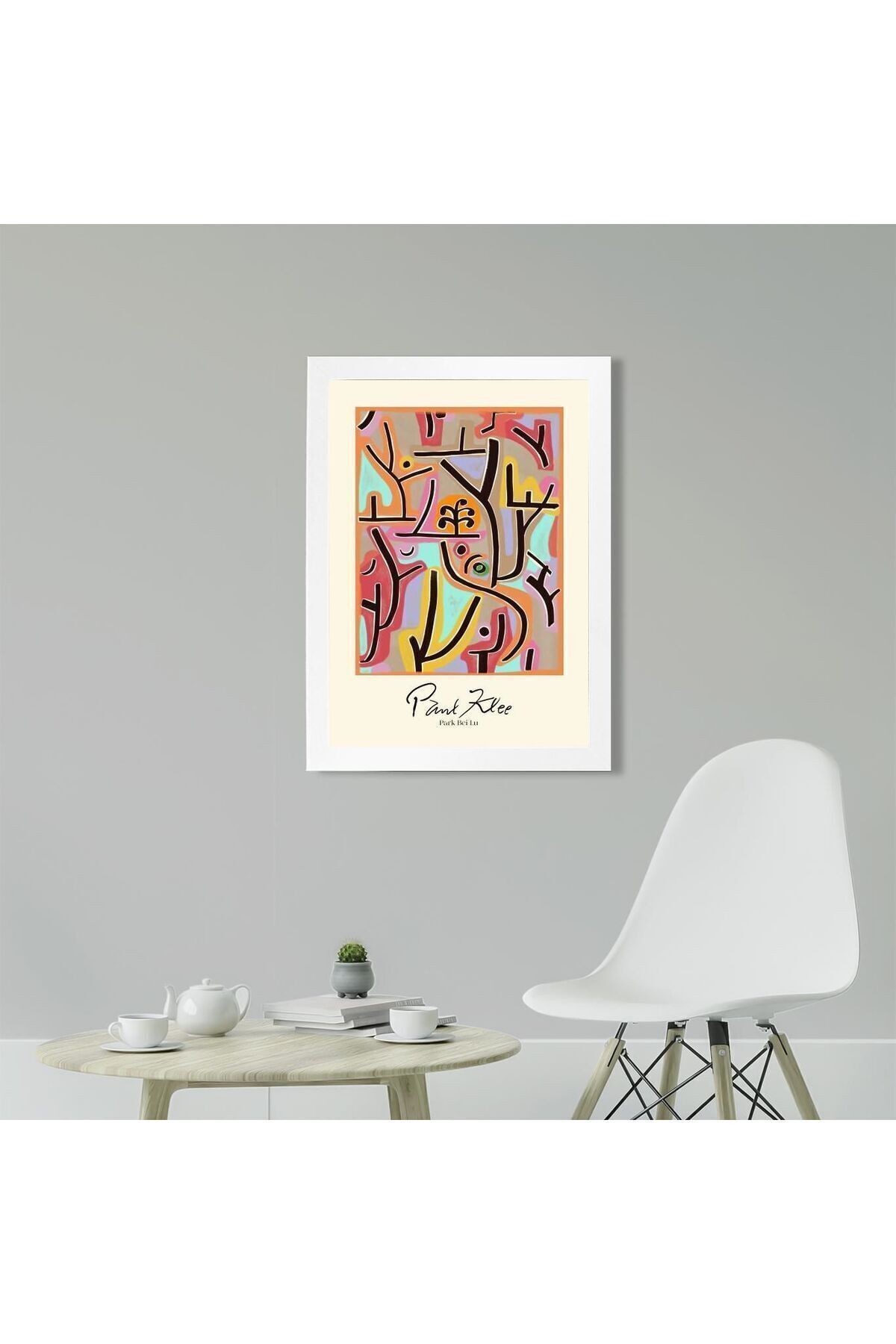 KAYNOCK Paul Klee Park Bei Lu, Modern, Contemporary Art, Poster Tablo Dijital Tasarım