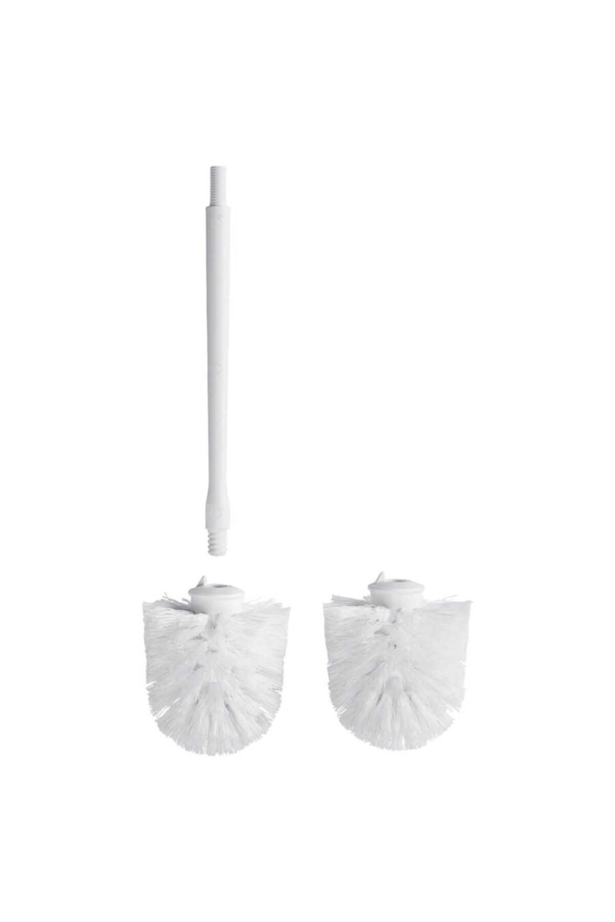 IKEA Tronnan 2 Adet Yedek Fırça Tuvalet Fırçası Yedeği 2 Adet Beyaz