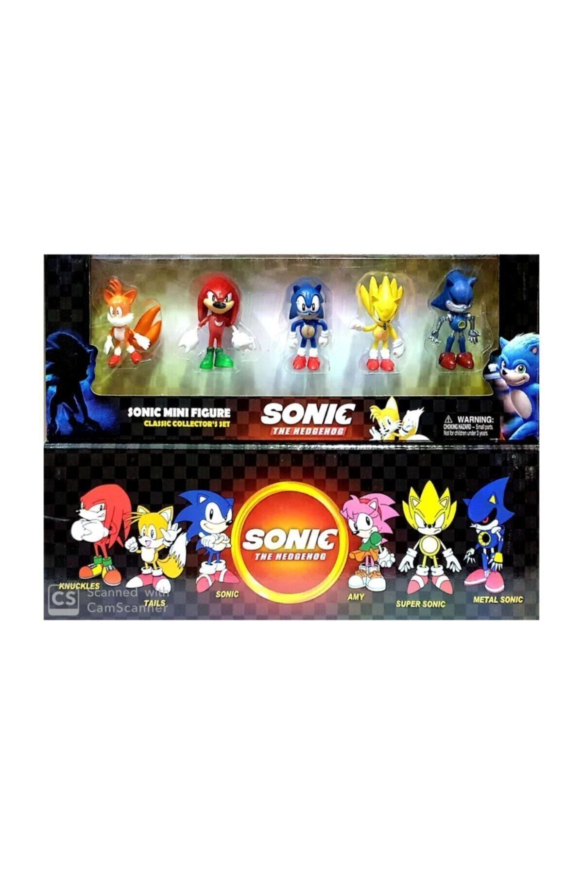 Can Ali Toys Sonic Oyuncak 5 Li Set Figür