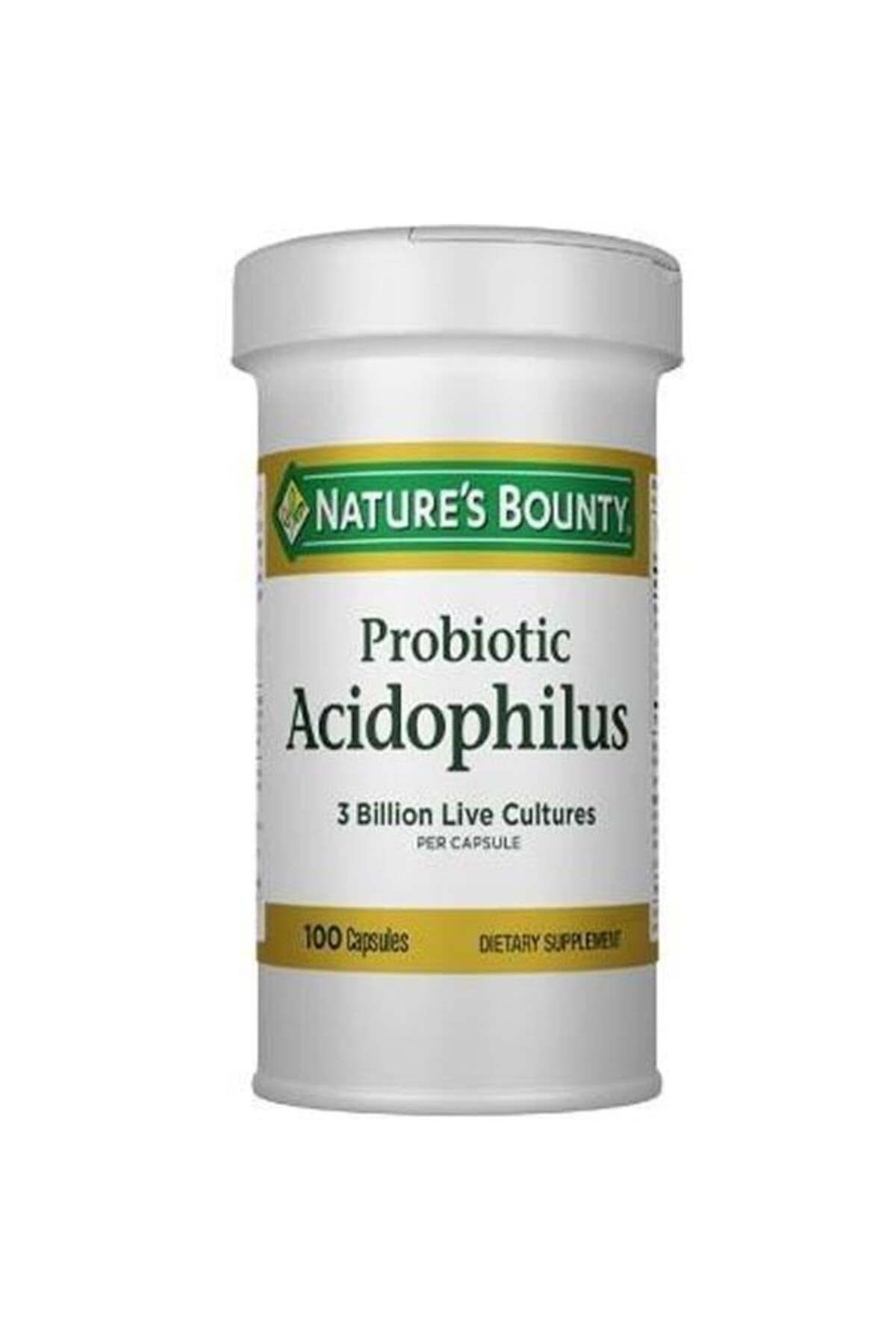 Natures Bounty Nature´s Bounty Probiotic Acidophilus With Pectin 100 Kapsül