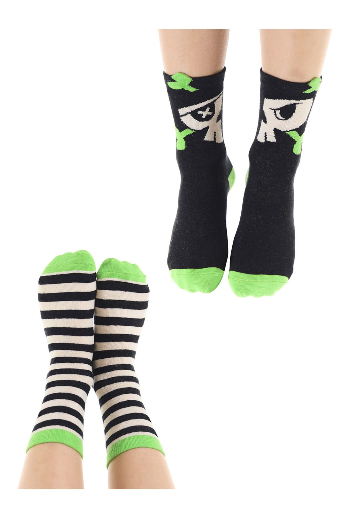 MSHB&G Korsan Erkek Çocuk 2li Soket Çorap Takım