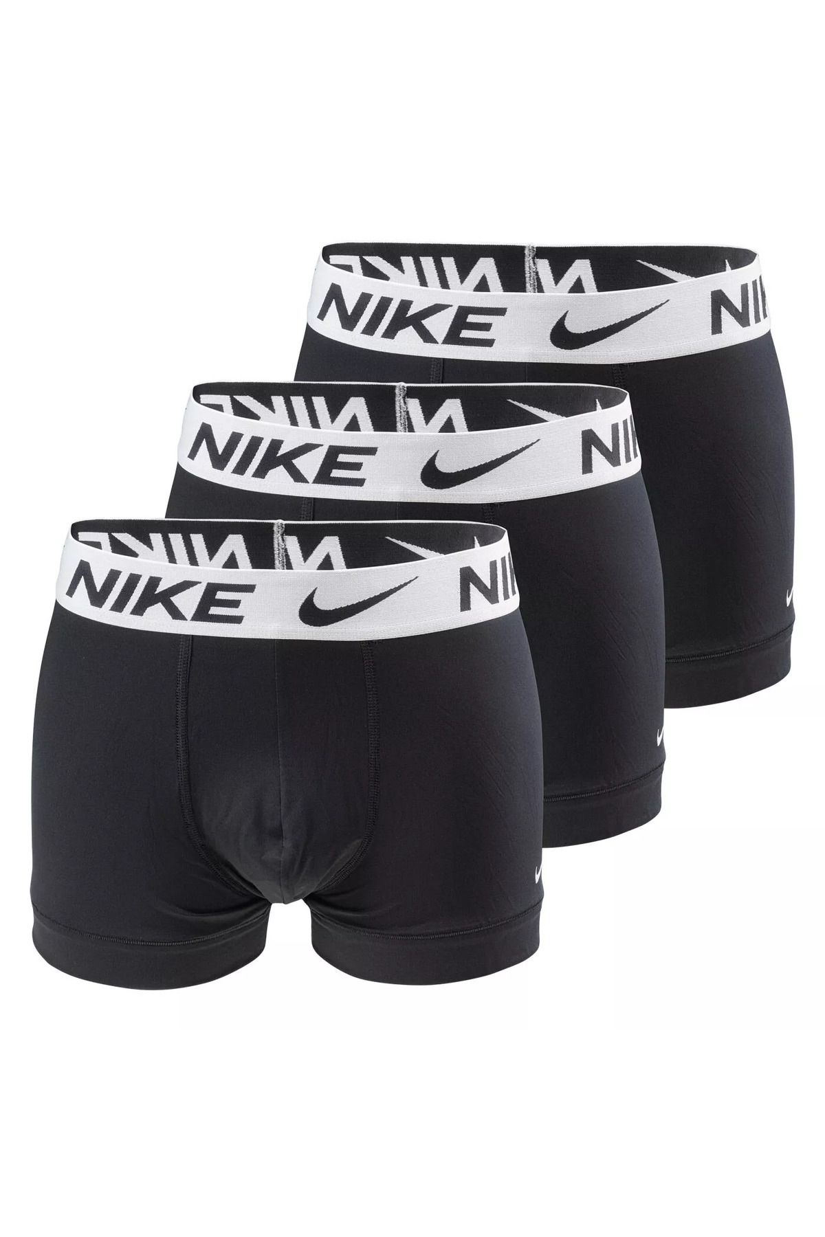 Nike Erkek Marka Logolu Elastik Bantlı Günlük Kullanıma Uygun Siyah Boxer 0000ke1156-5i4