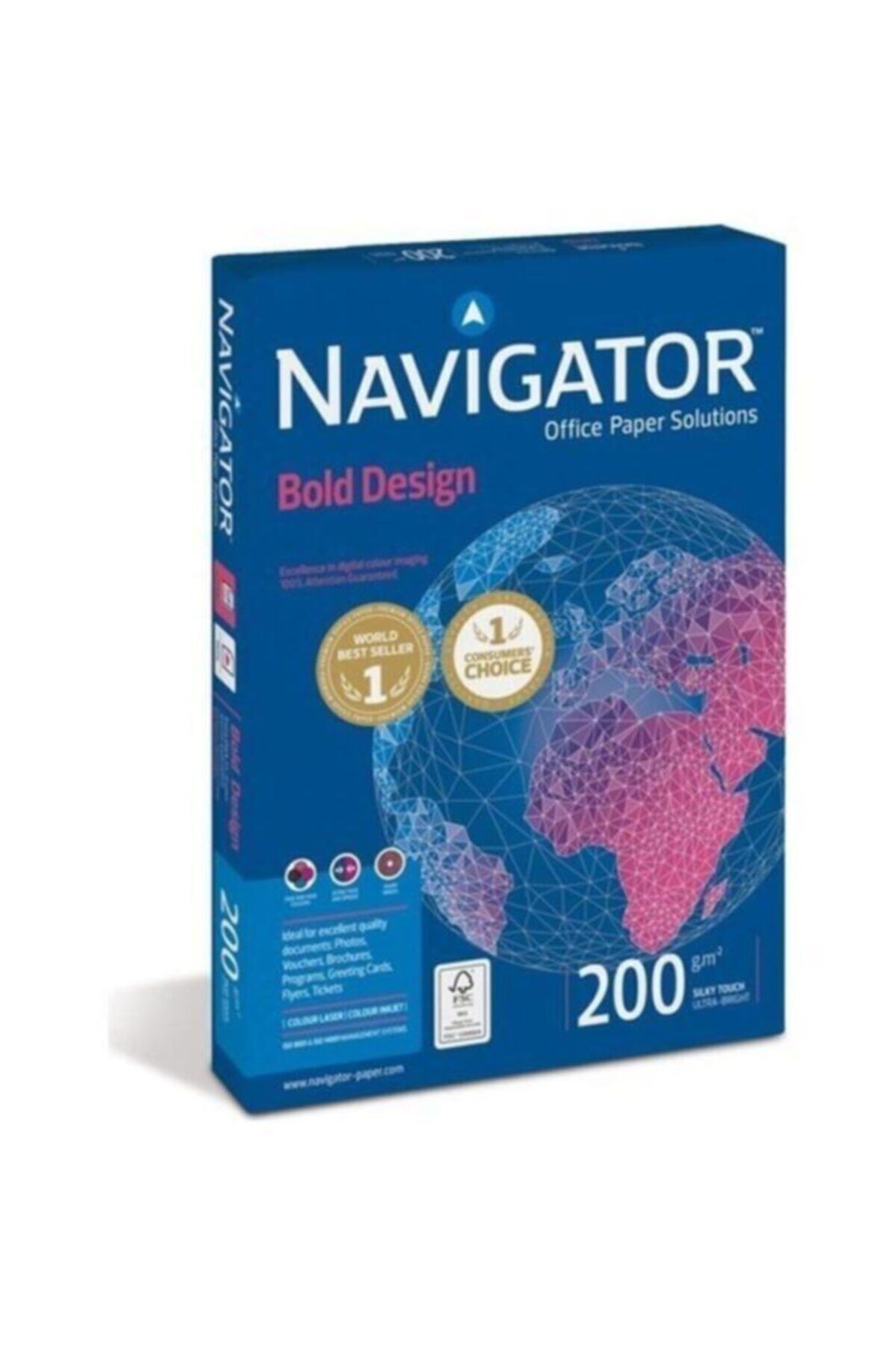 NAVİGATÖR Navigator Gramajlı Fotokopi Kağıdı A4-200gr.150 Yaprak