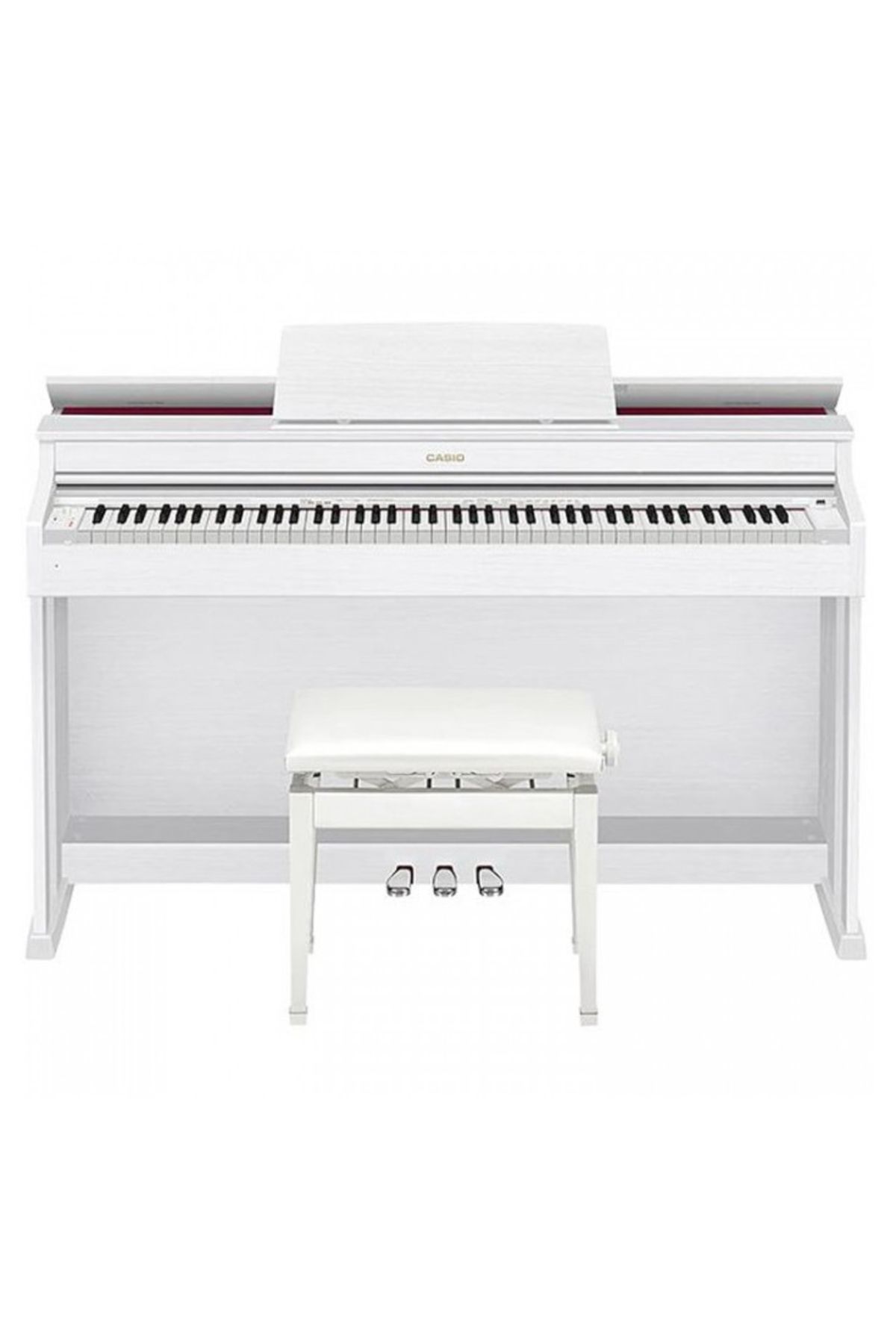 Casio Ap-470 Dijital Piyano (BEYAZ) (TABURE KULAKLIK)