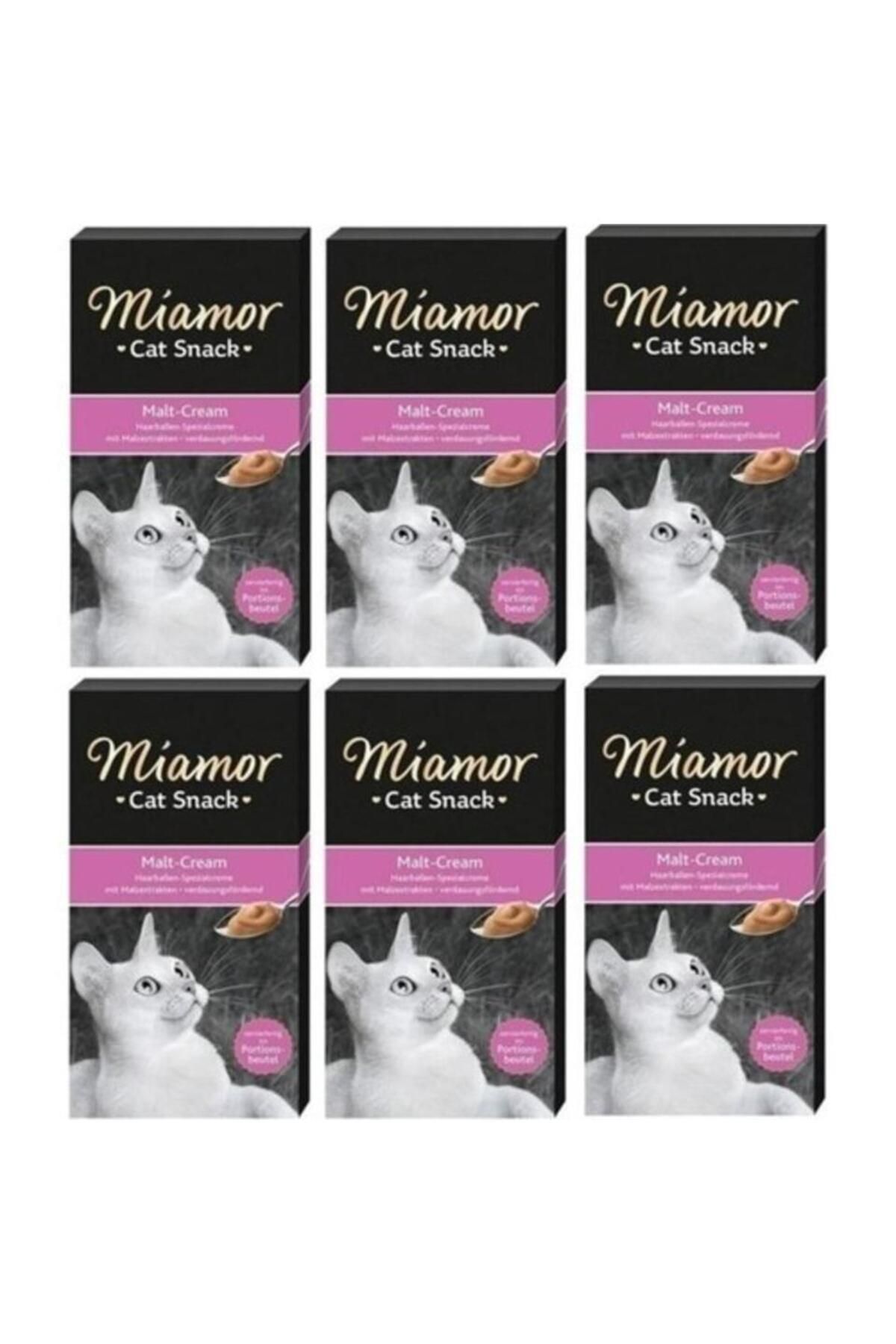 Miamor Cream Malt Maya Kedi Ödülü 6 X 15 gr 6 Lı Paket