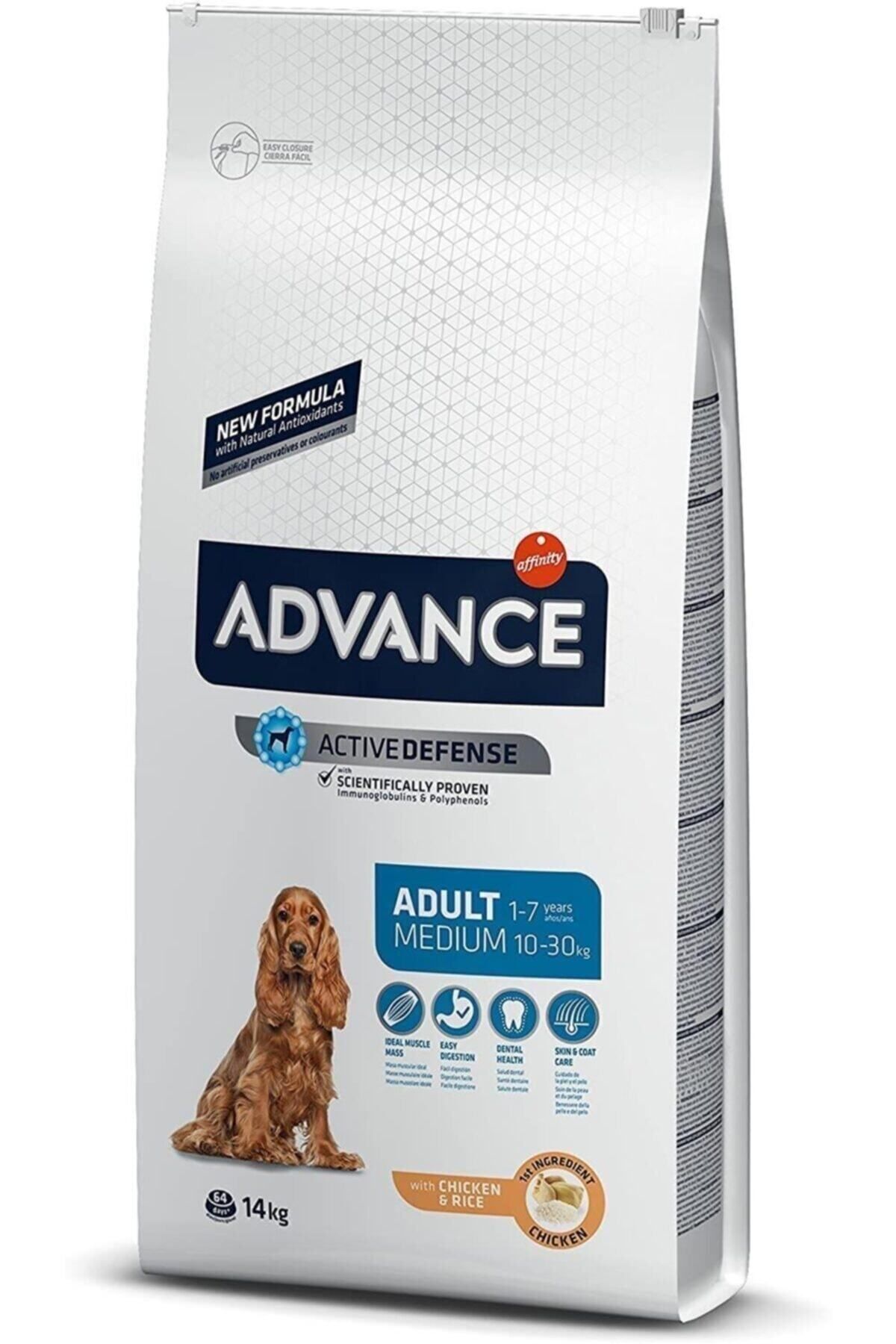 Advance Dog Adult Medium Irk Köpek Maması-14 Kg
