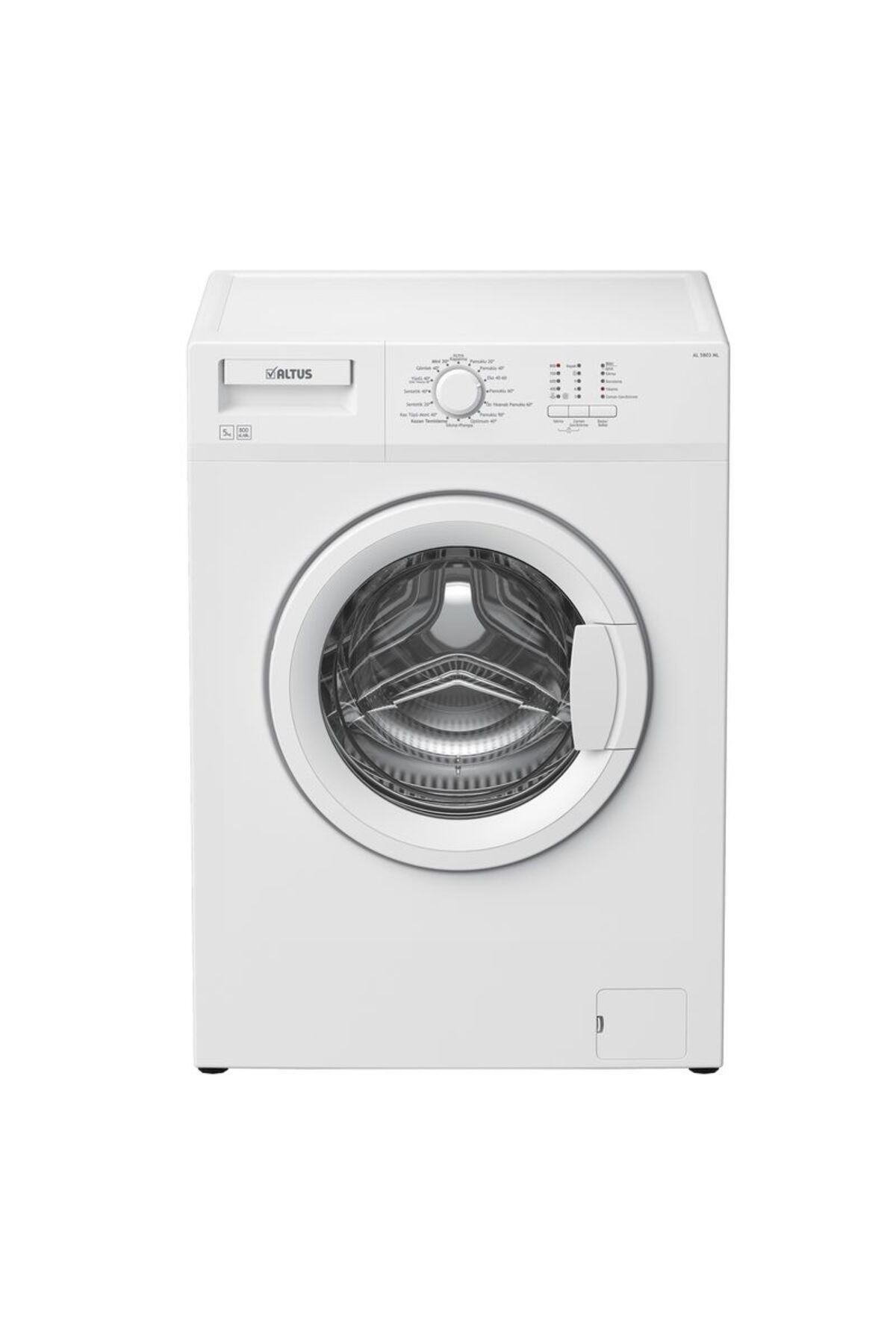 Altus Al 5803 ml 5 Kg 800 Devir Beyaz Çamaşır Makinesi