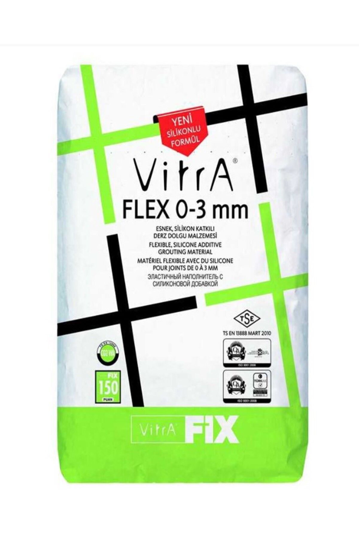 VitrA Vitrafix Flex 0-3 Mm Beyaz 5 Kg F24303005