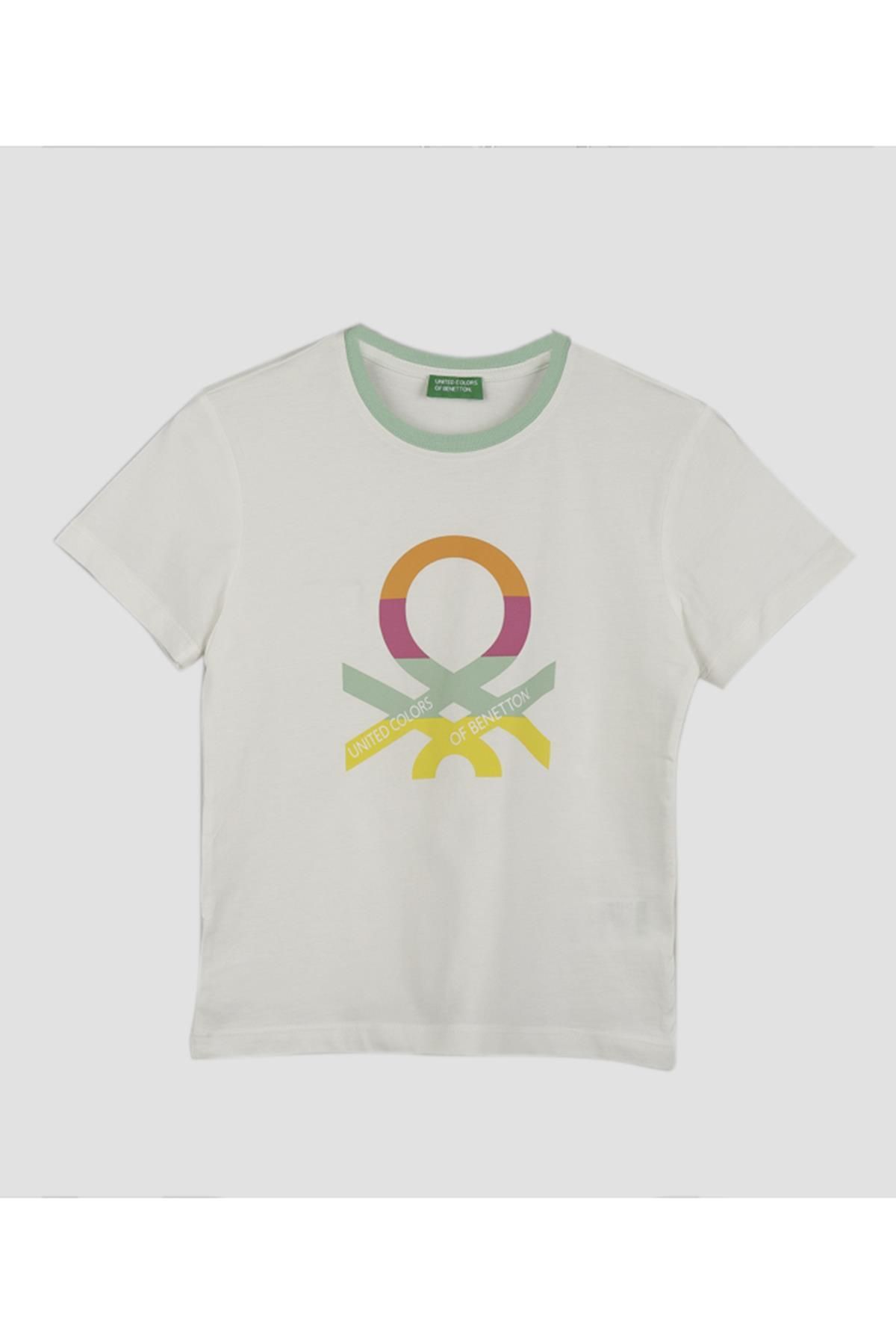United Colors of Benetton Kız Çocuk T-shirt Bnt-g20495